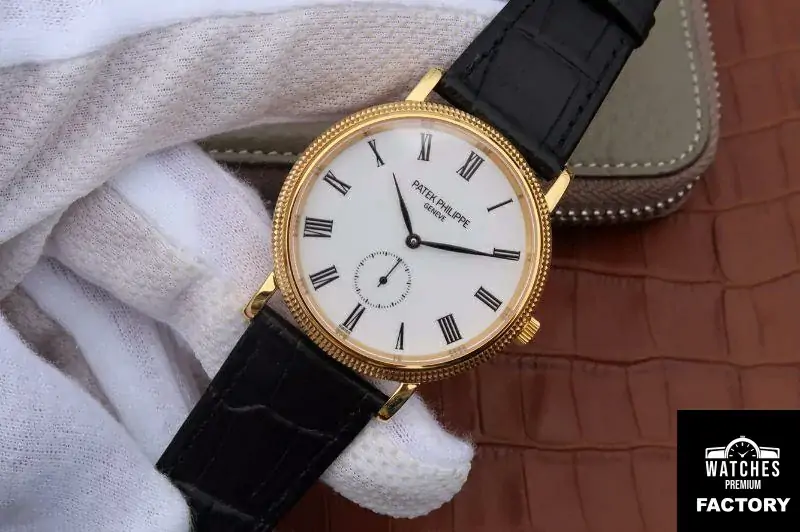 Patek Philippe Calatrava 5119G-002 Rose Gold White Dial