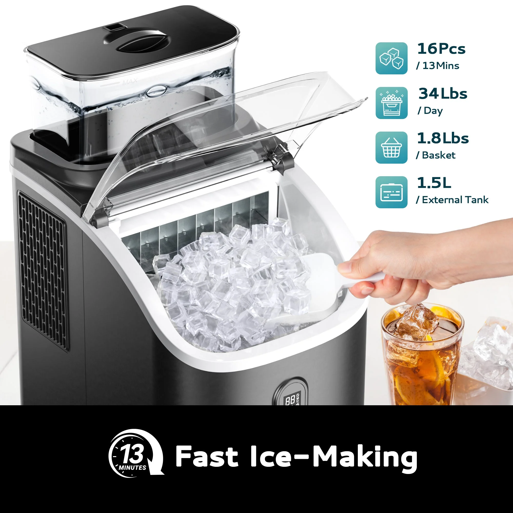 Euhomy Tile SE Cube Ice Maker