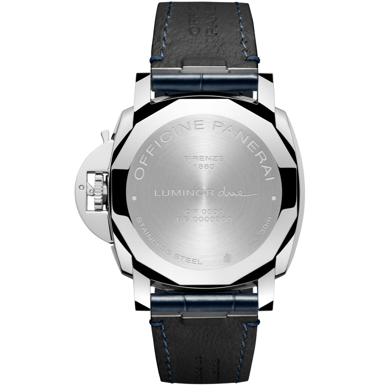 [Super Clone]Luminor Due Blue Alligator Strap 42mm