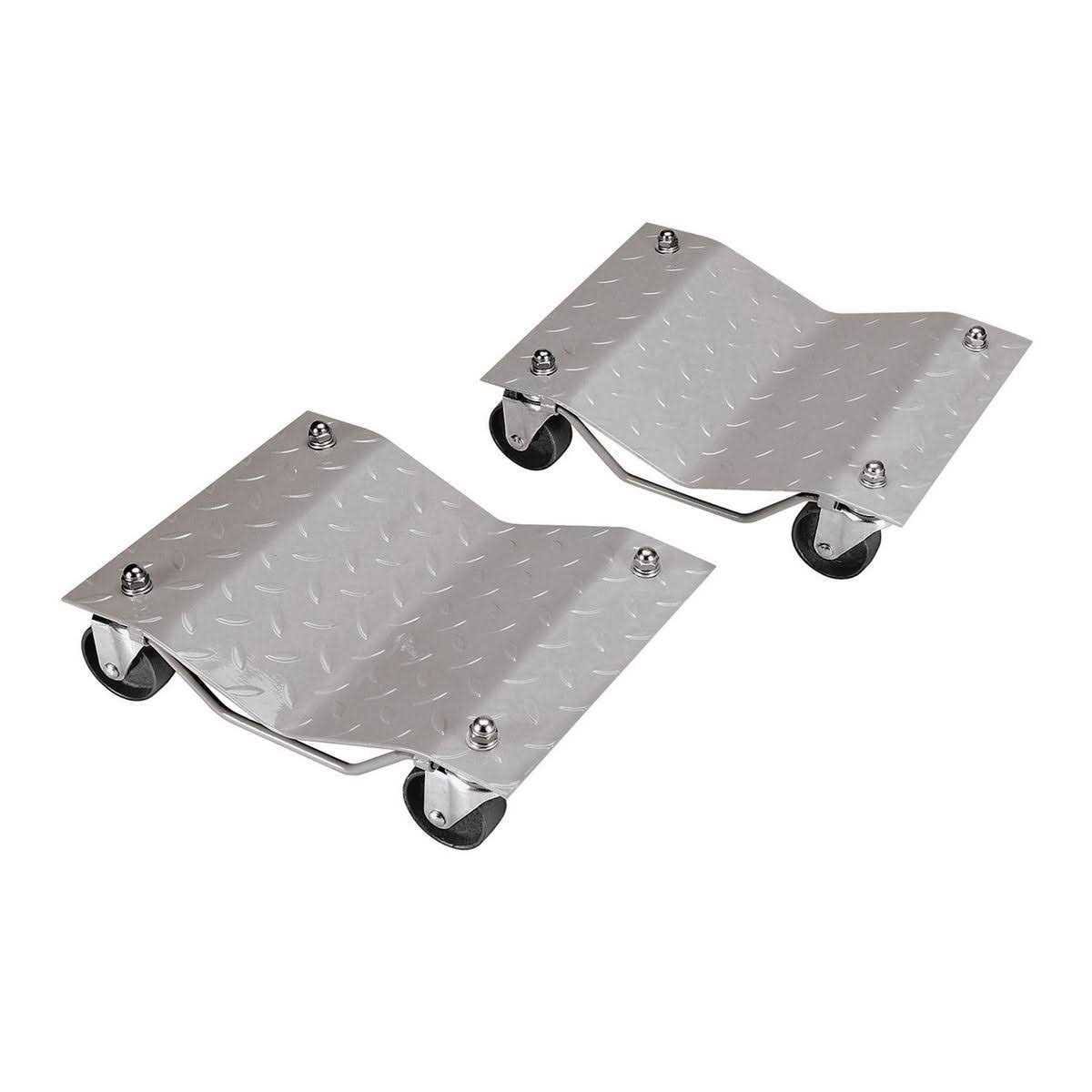 Set of 2 Tire Wheel Dollies Dolly Heavy Duty Vehicle Car Auto Repair