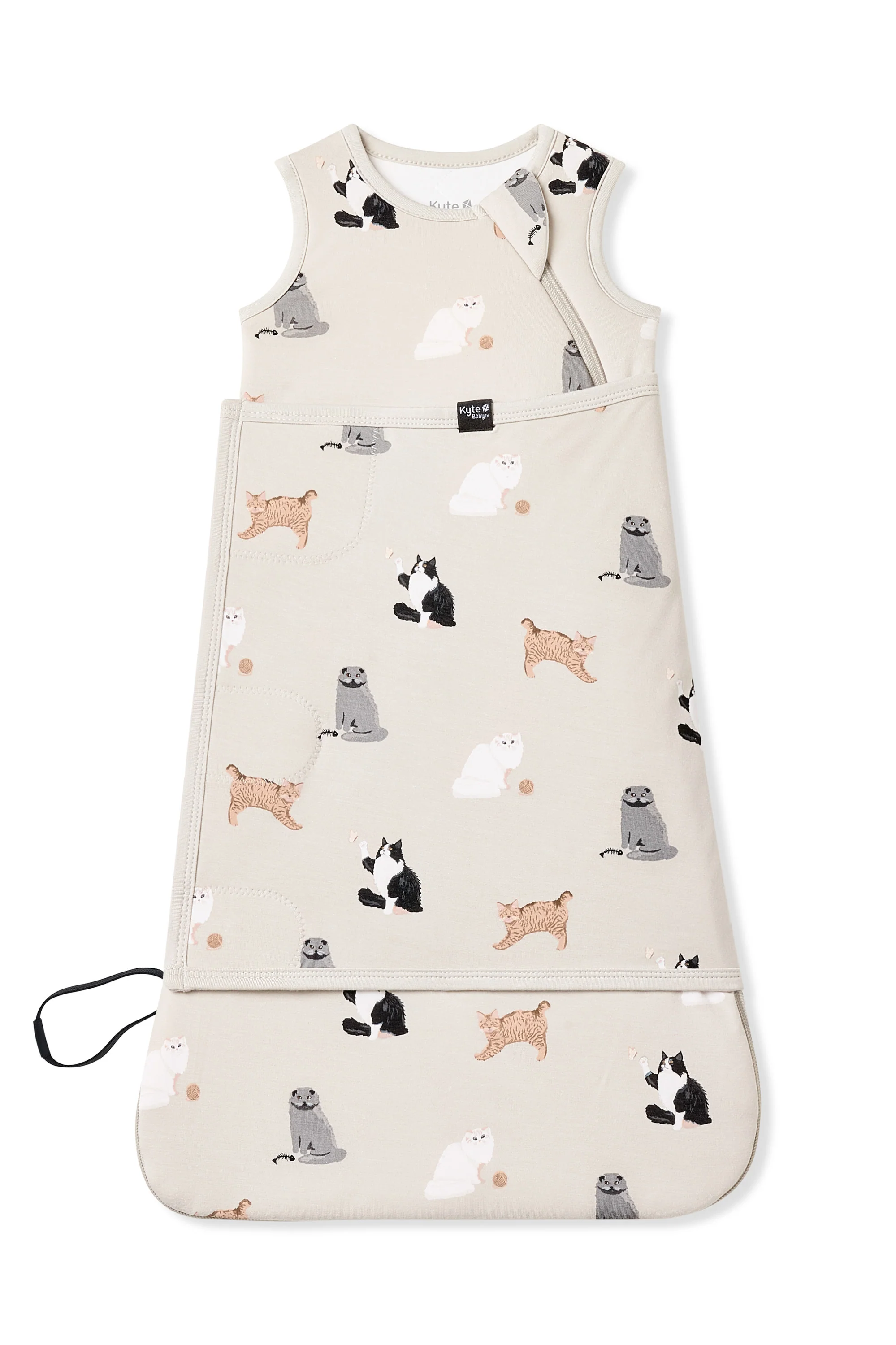 Sleep Bag Swaddler in Fluffy Cat 1.0