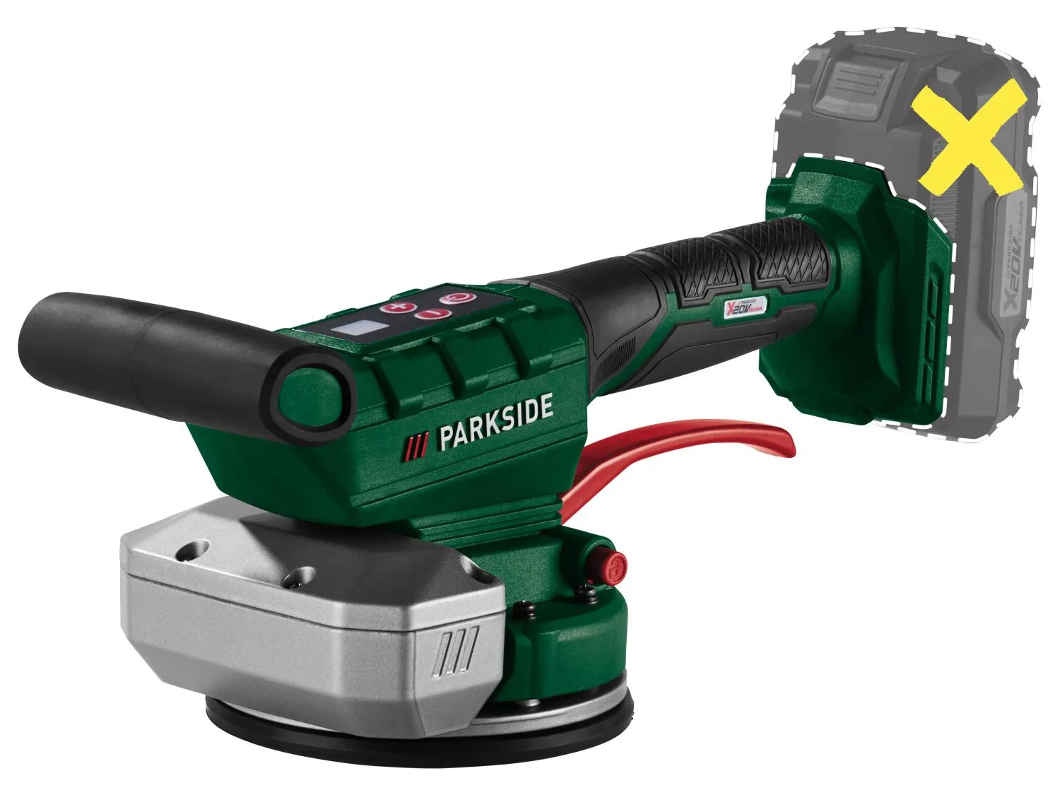 PARKSIDE Vibrateur pour carrelage sans fil PAFR 20-Li A1, 20 V