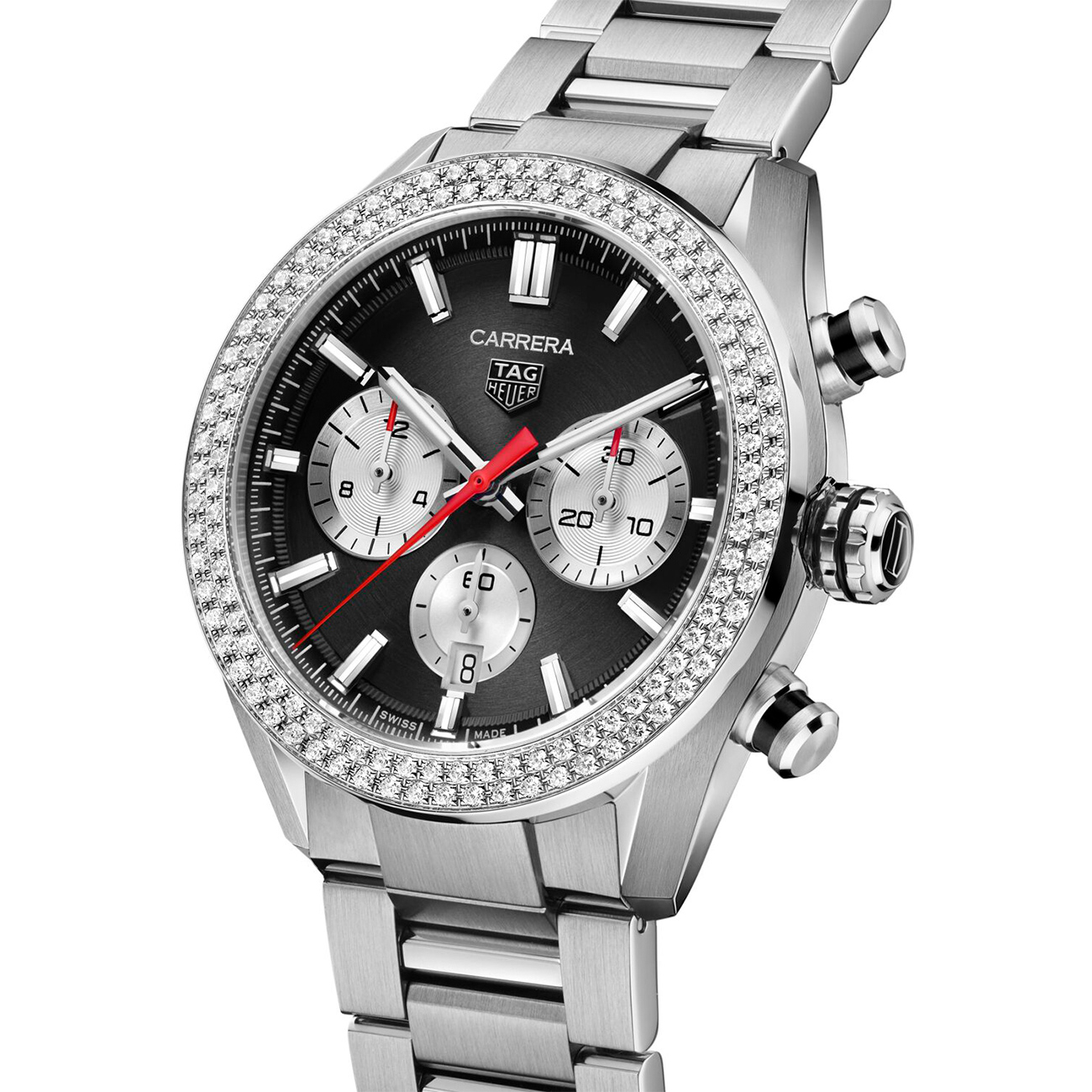 【Super Clone】TAG Heuer Carrera Chronograph  Automatic 44mm Steel CBN2A12.BA0643