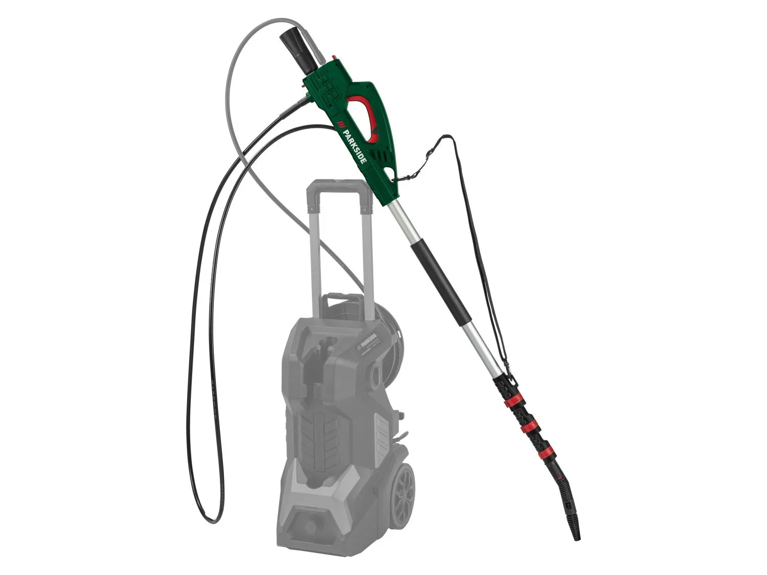 PARKSIDE Lance tlescopique pour nettoyeur haute pression PTL 4 C5, 150 bar