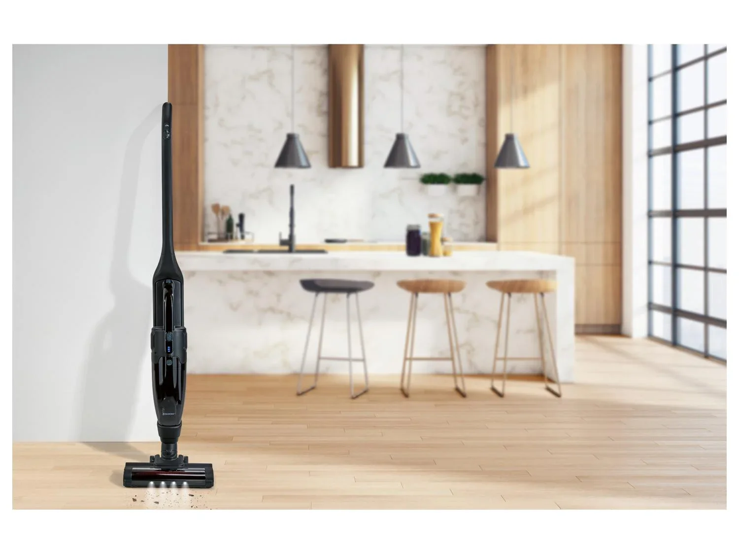 SILVERCREST Aspirateur balai 2 en 1