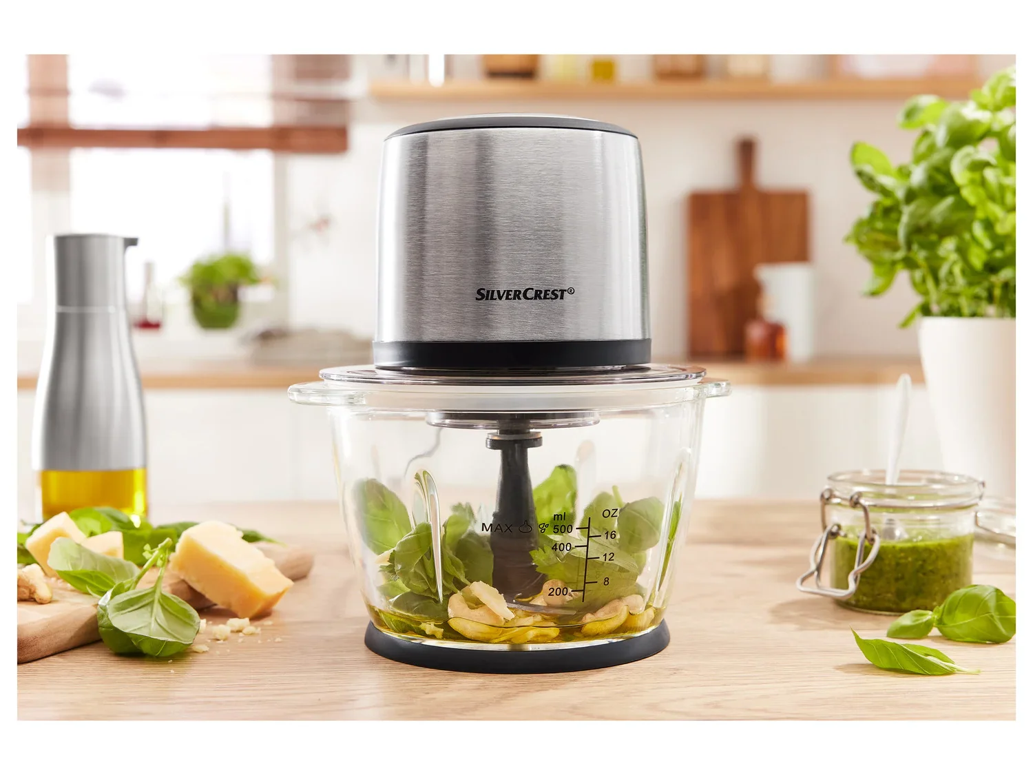 SILVERCREST KITCHEN TOOLS Hachoir multifonction SMZE 500 C2, 500 W
