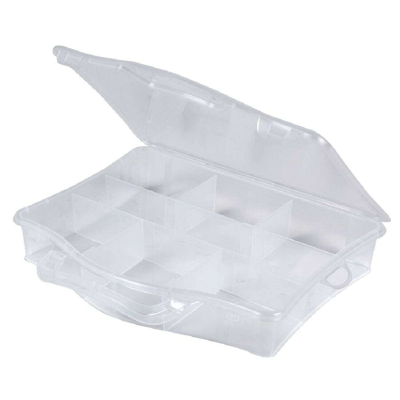 Mallette plastique 7 compartiments 23x18xH4cm