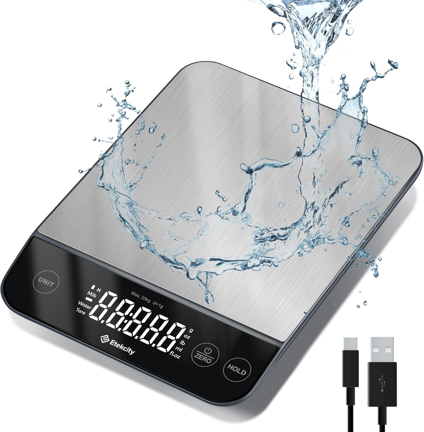 Etekcity Food Kitchen Scale, Digital Grams and Ounces, 11lb