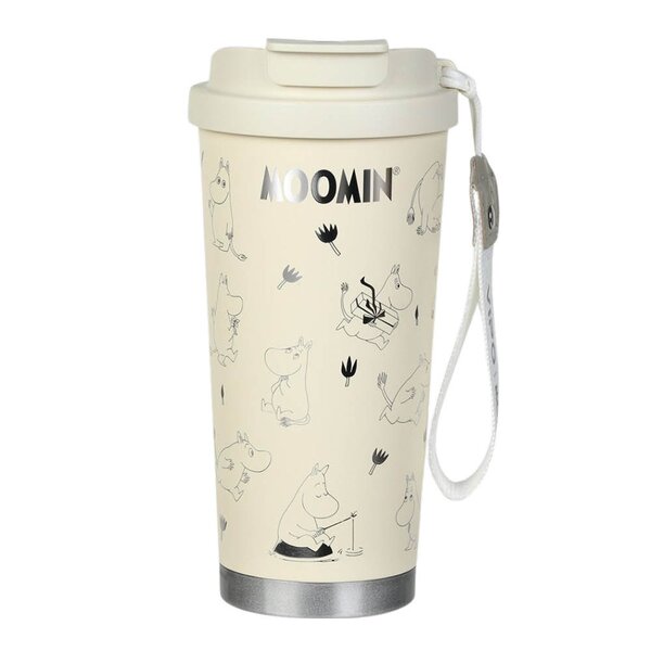 Mummi Take-Away termokopp 58 cl mummitrollet hvit