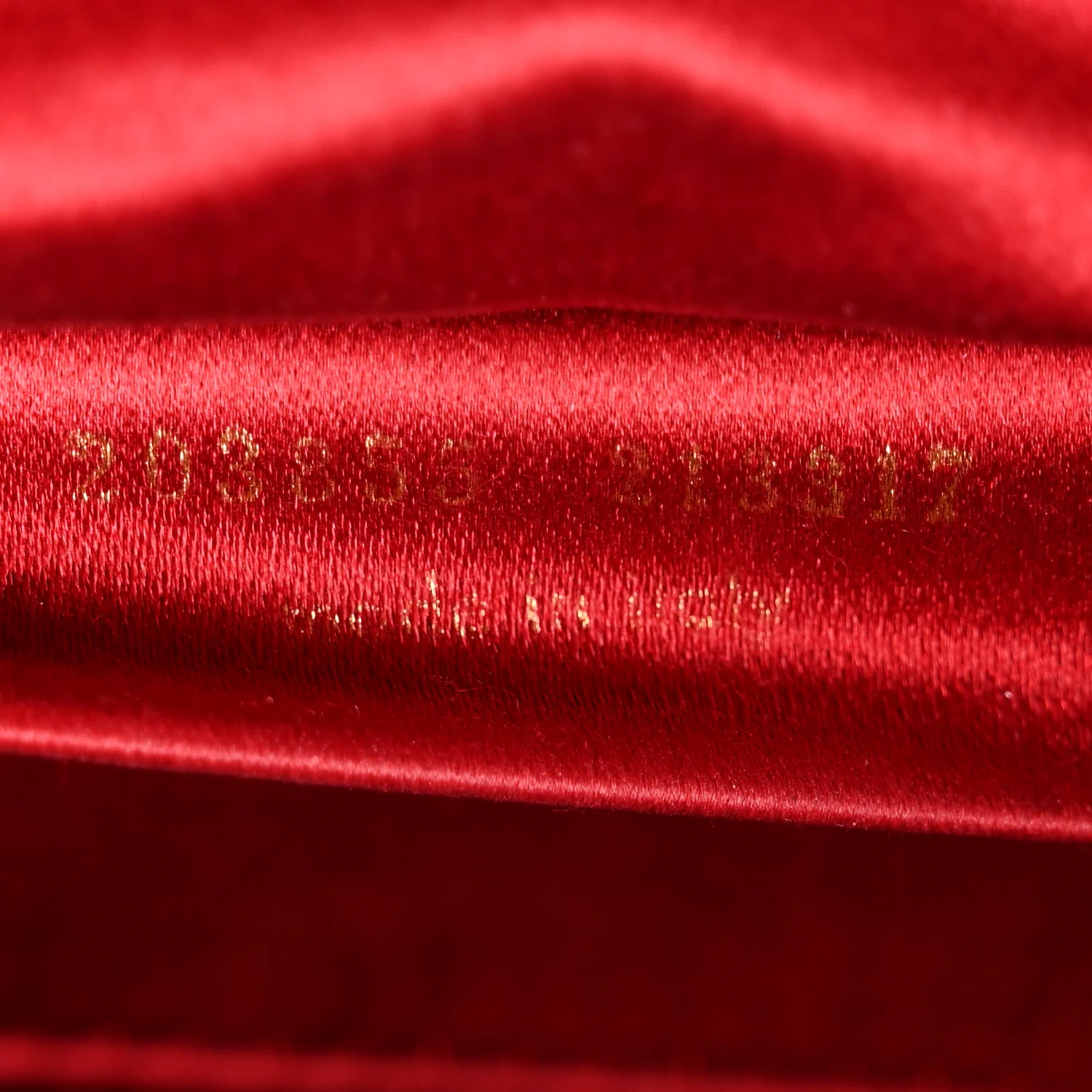 Textured Patent Monogram Large Belle De Jour Clutch Red