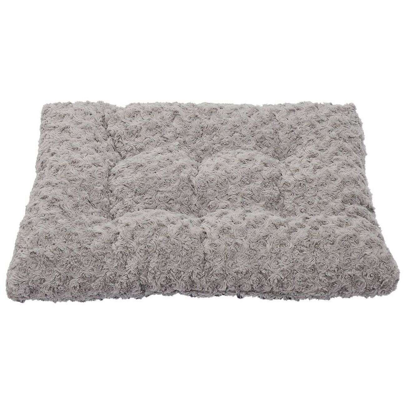 Couchage chien mémoire de forme gris 45x60cm Taille S