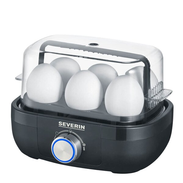 Eggekoker EK3166 med elektronisk kontroll 6 egg svart
