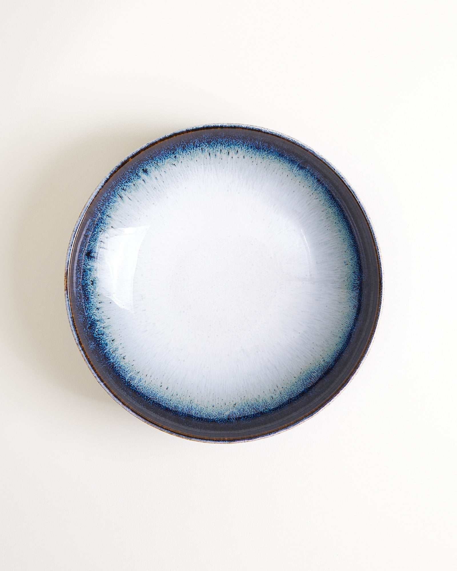 ALCACHOFRA - PASTA PLATE CLASSIC BLACK-BLUE