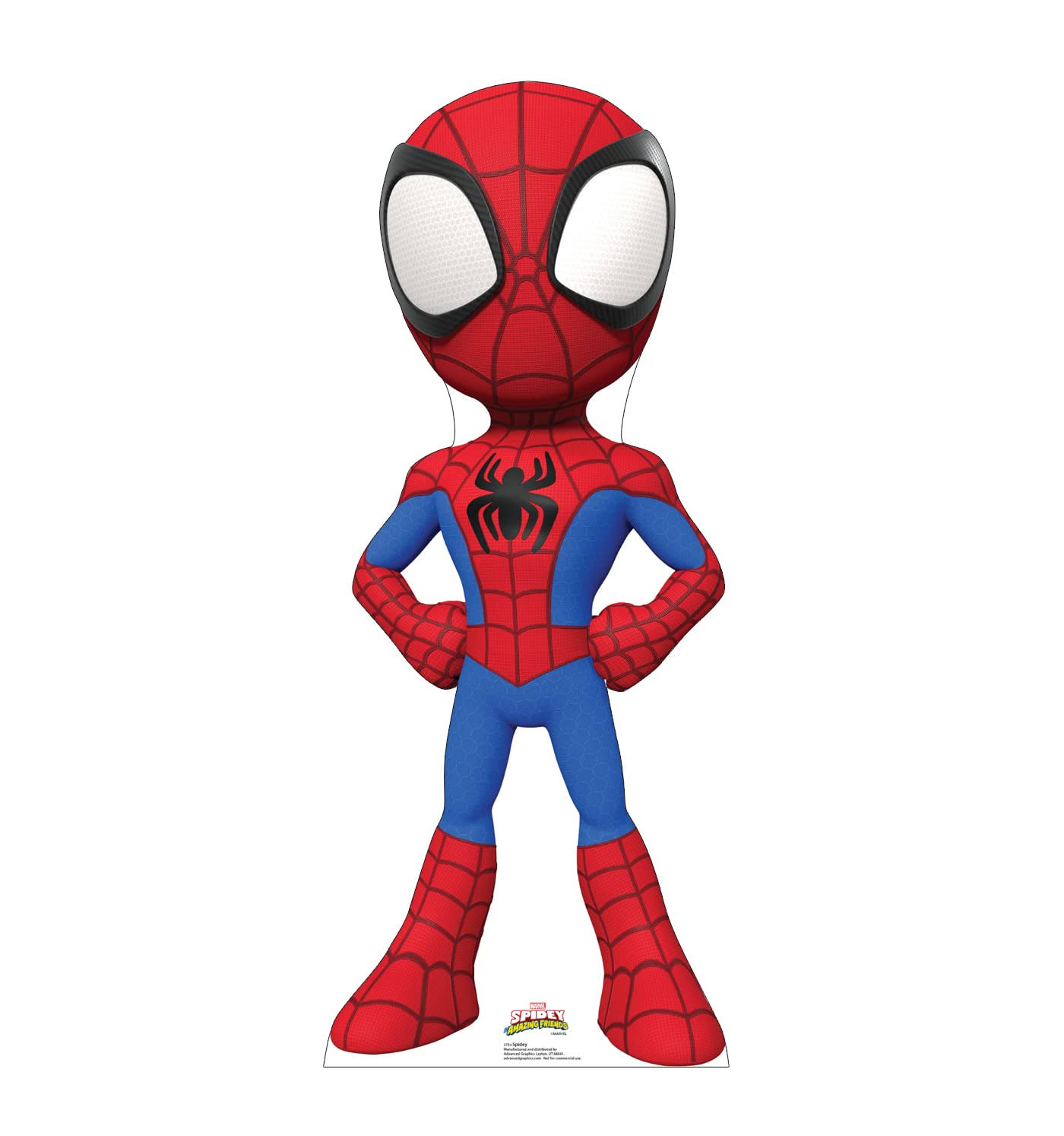 Advanced Graphics 3754 44 x 18 in. Spidey Cardboard Cutout Spidey & His Amazing Friends