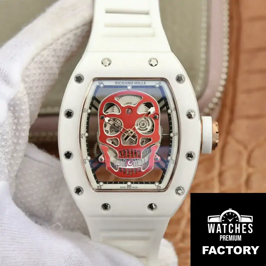 Richard Mille RM52-01 KV Factory Rubber Strap