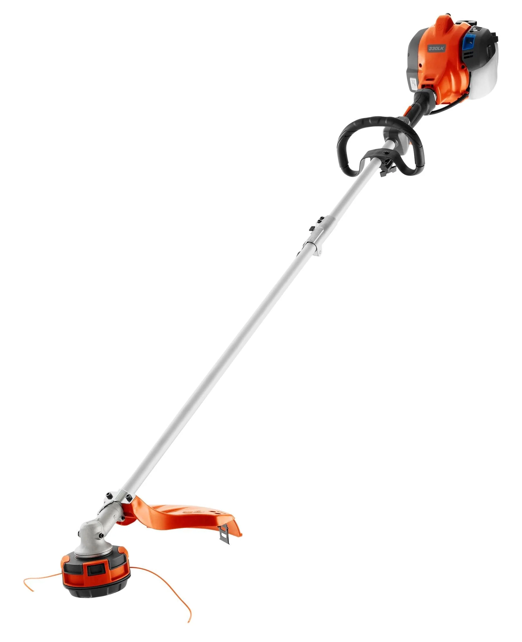 Débroussailleuse à essence Husqvarna 970545001 330LK 28 cm³ 2 temps 50 cm (20 po) à arbre droit avec accessoires et fonction de dressage de bordures