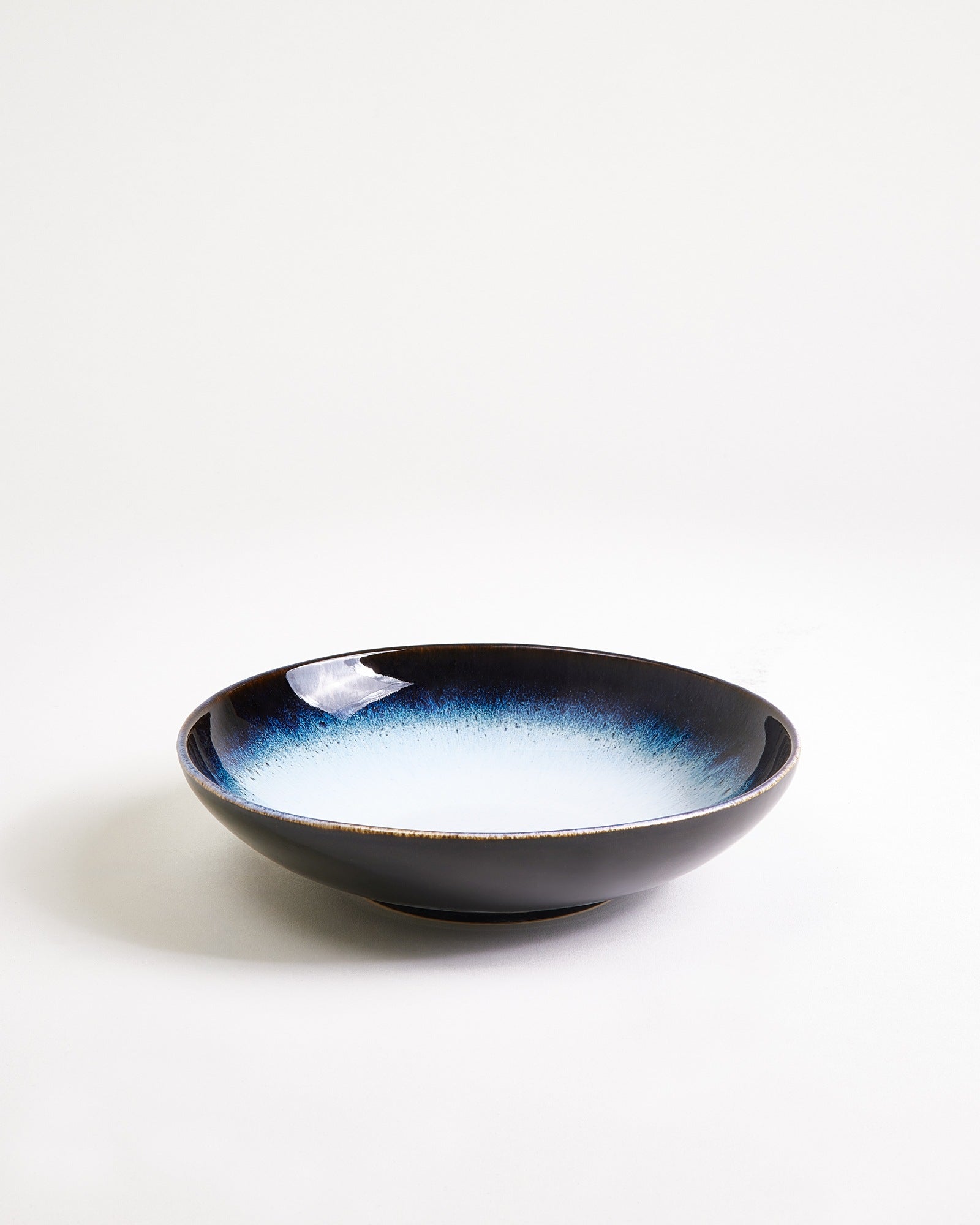 ALCACHOFRA - PASTA PLATE CLASSIC BLACK-BLUE