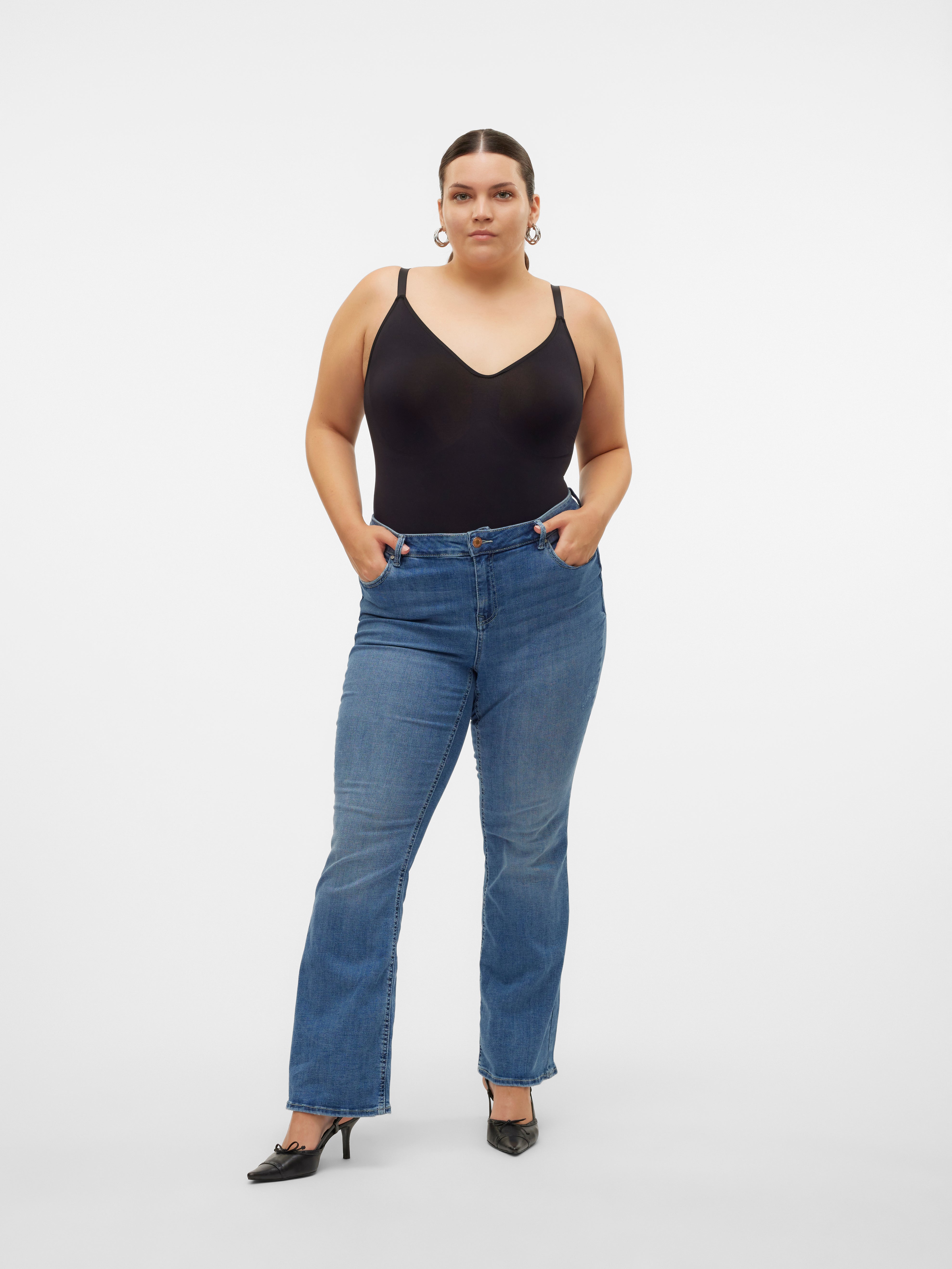 VERO MODA® VMCFLASH Mid rise Flared Fit Jeans