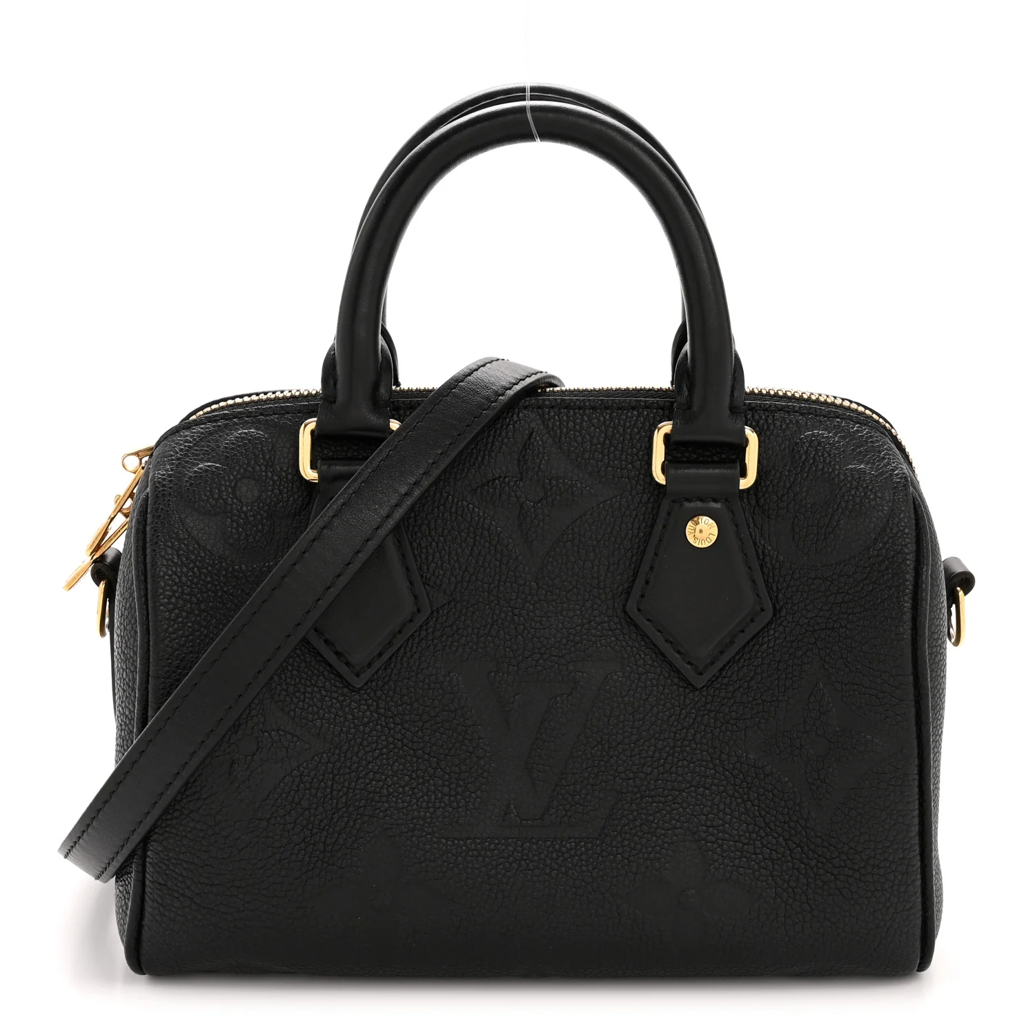 Empreinte Monogram Giant Speedy Bandouliere 20 Black