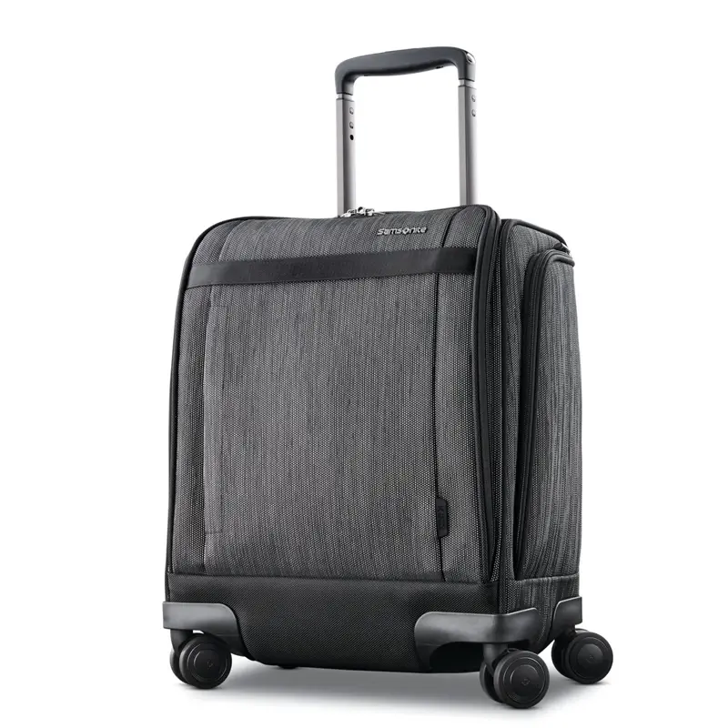 Black/Silver SXK Spinner Underseater Softside Luggage | 6897-LYVCD - SAMSONITE OUTLET