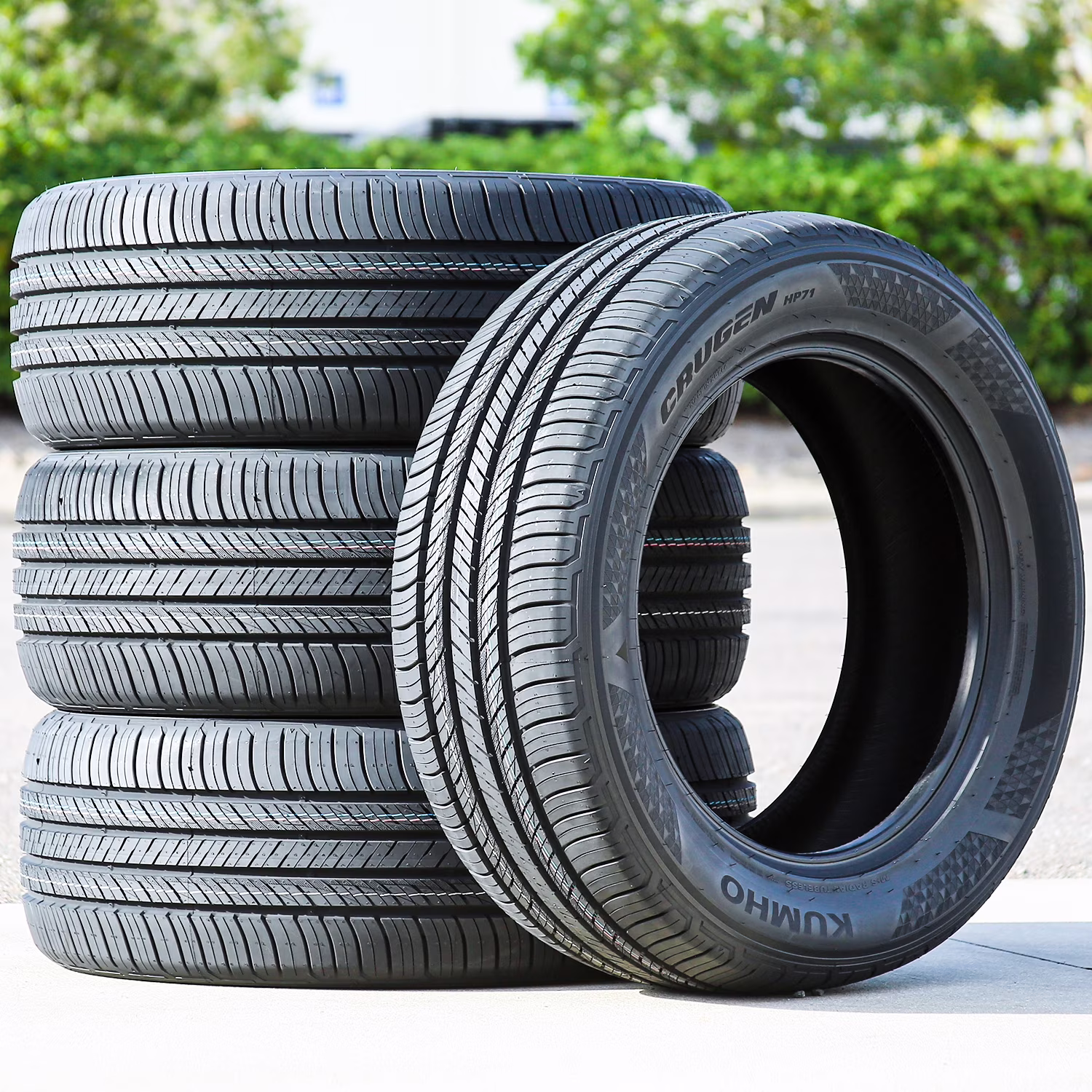 Set of 4 (FOUR) Kumho Crugen HP71 235/55R17 103V XL A/S All-Season Tires