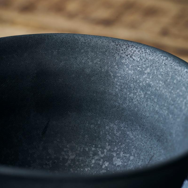 Pion skål 14,5 cm svart/brun