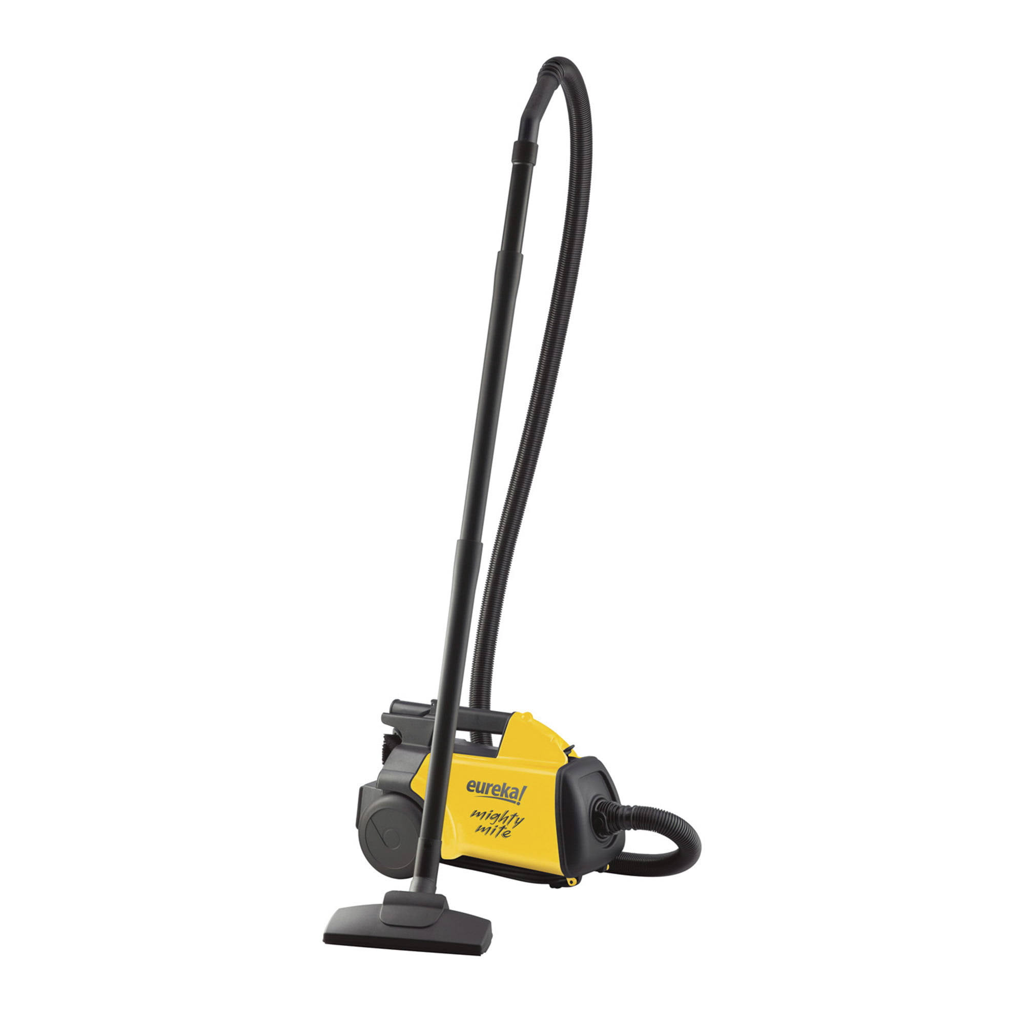 Eureka Mighty Mite Canister Vacuum, Yellow/Black