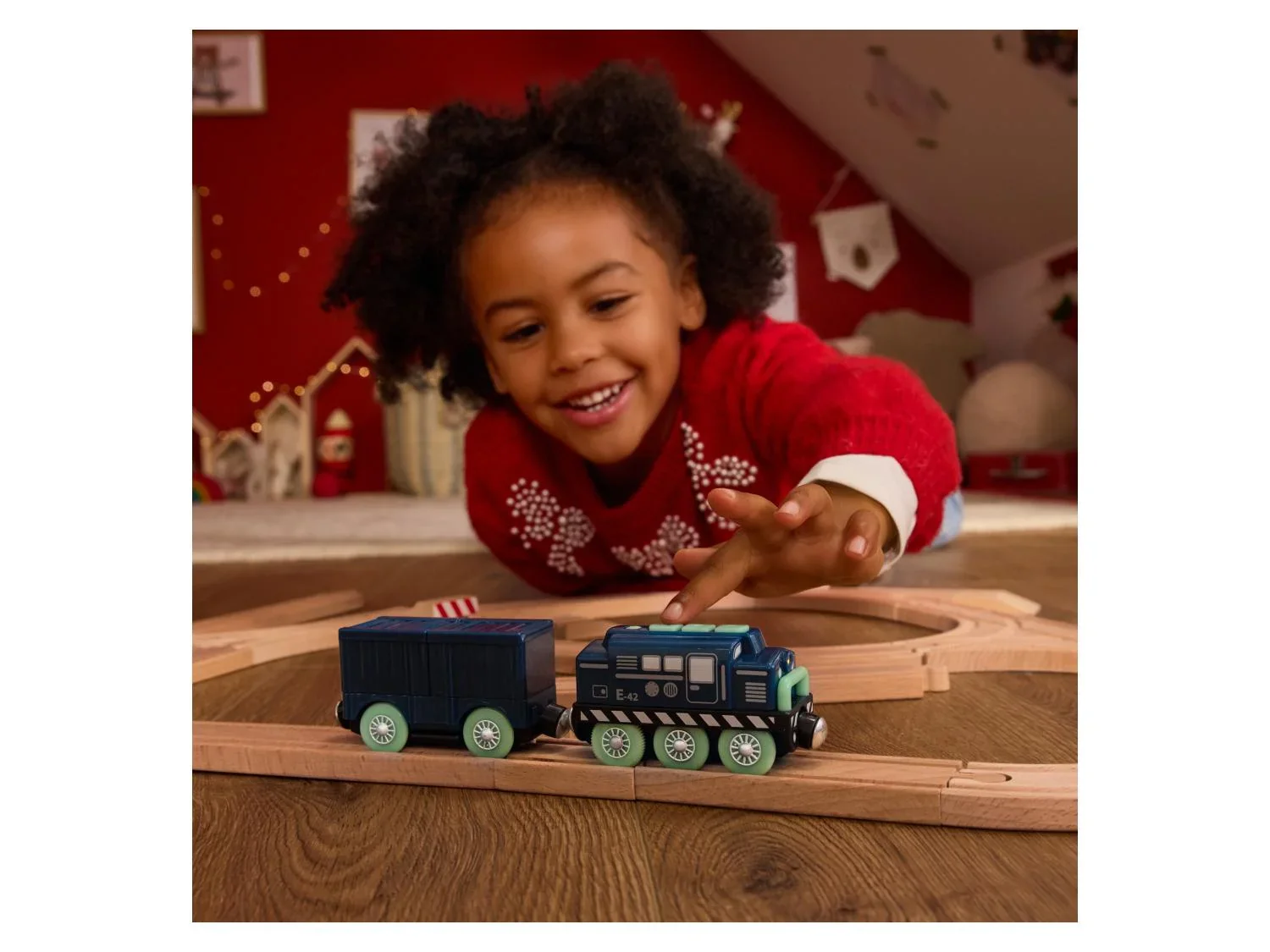 lupilu Locomotive ou train lectrique