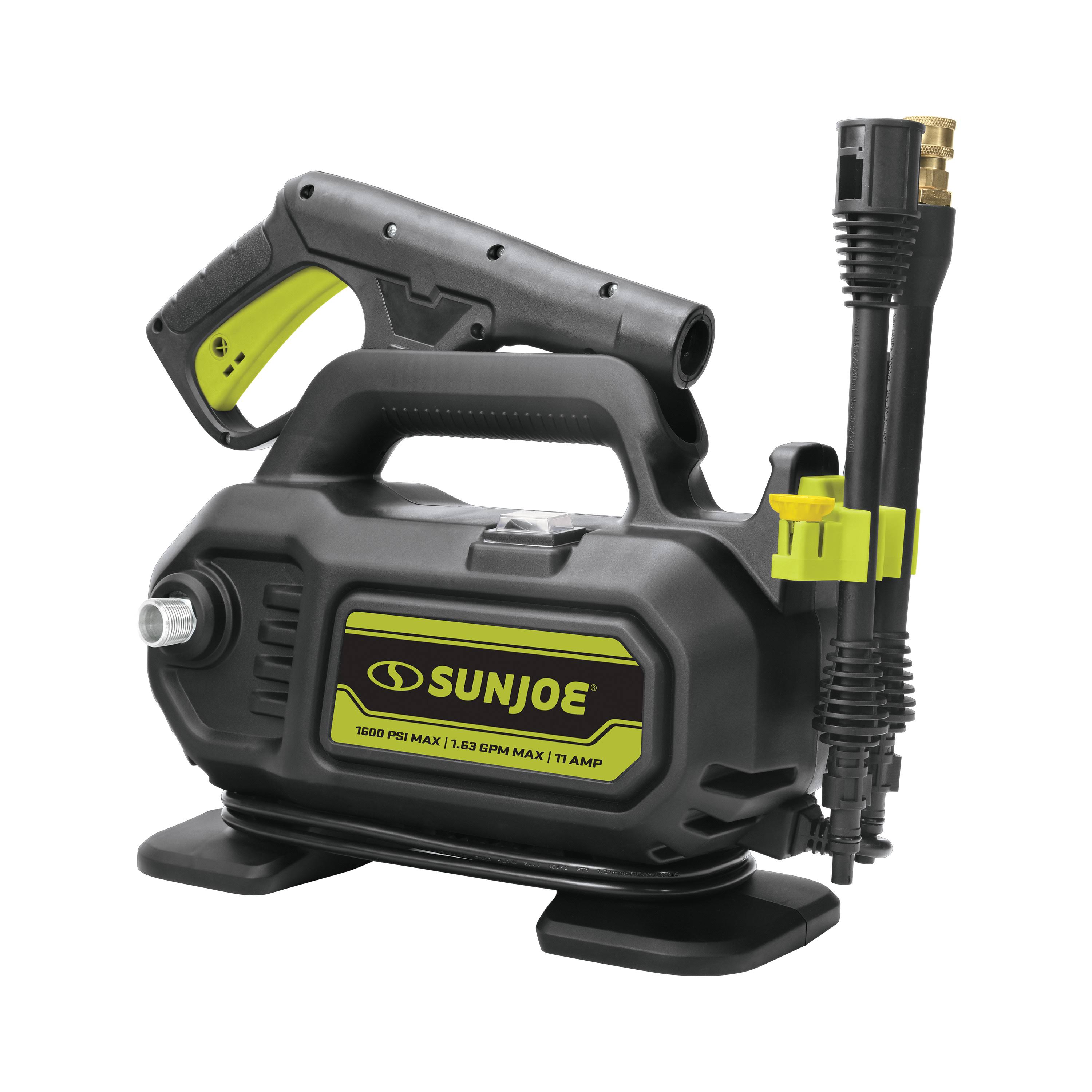 Sun Joe SPX160E-MAX Electric Pressure Washer w/ Foam Cannon & Spray Nozzle, 11-Amp