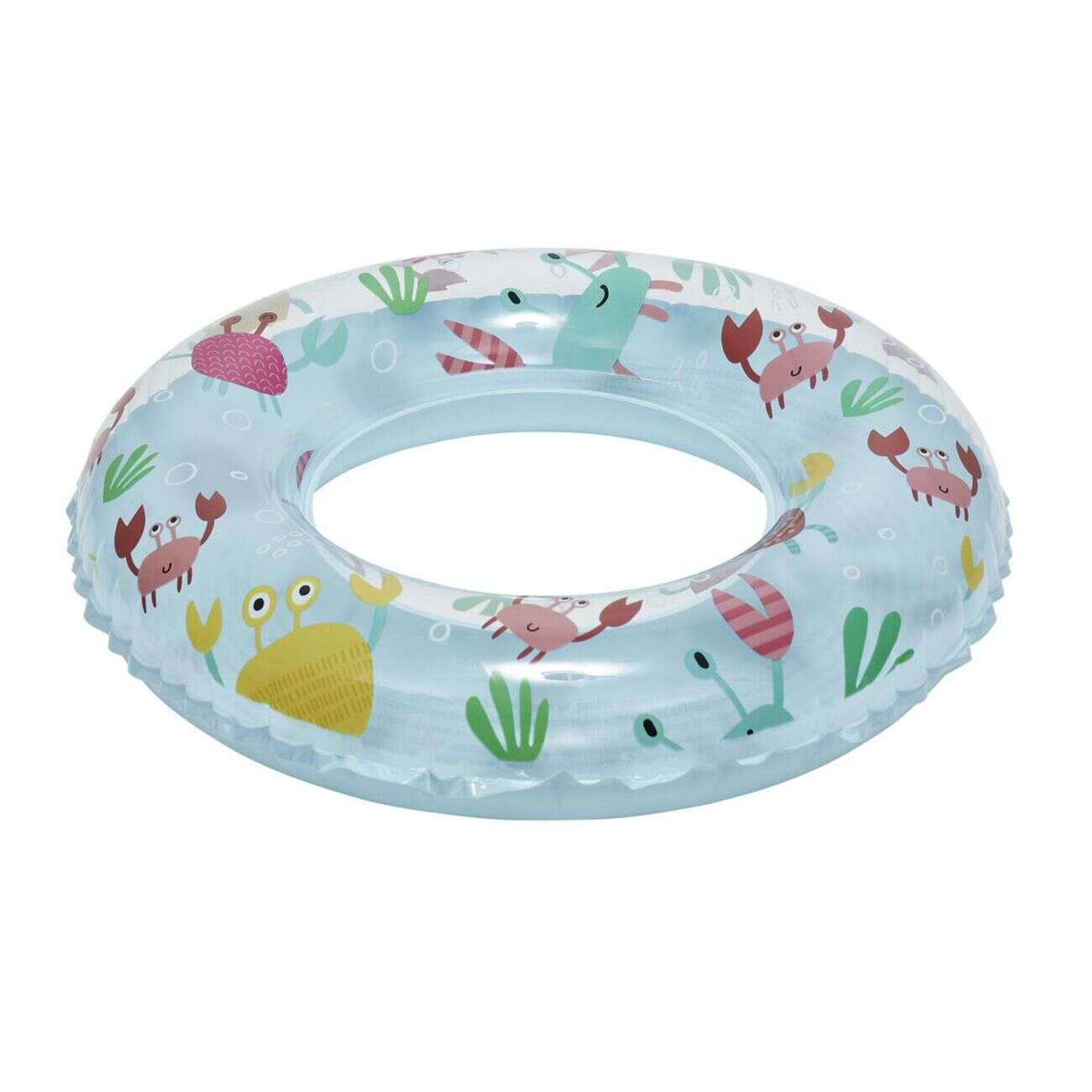 Bouée gonflable à motifs colorés Ø60cm - 3 modèles