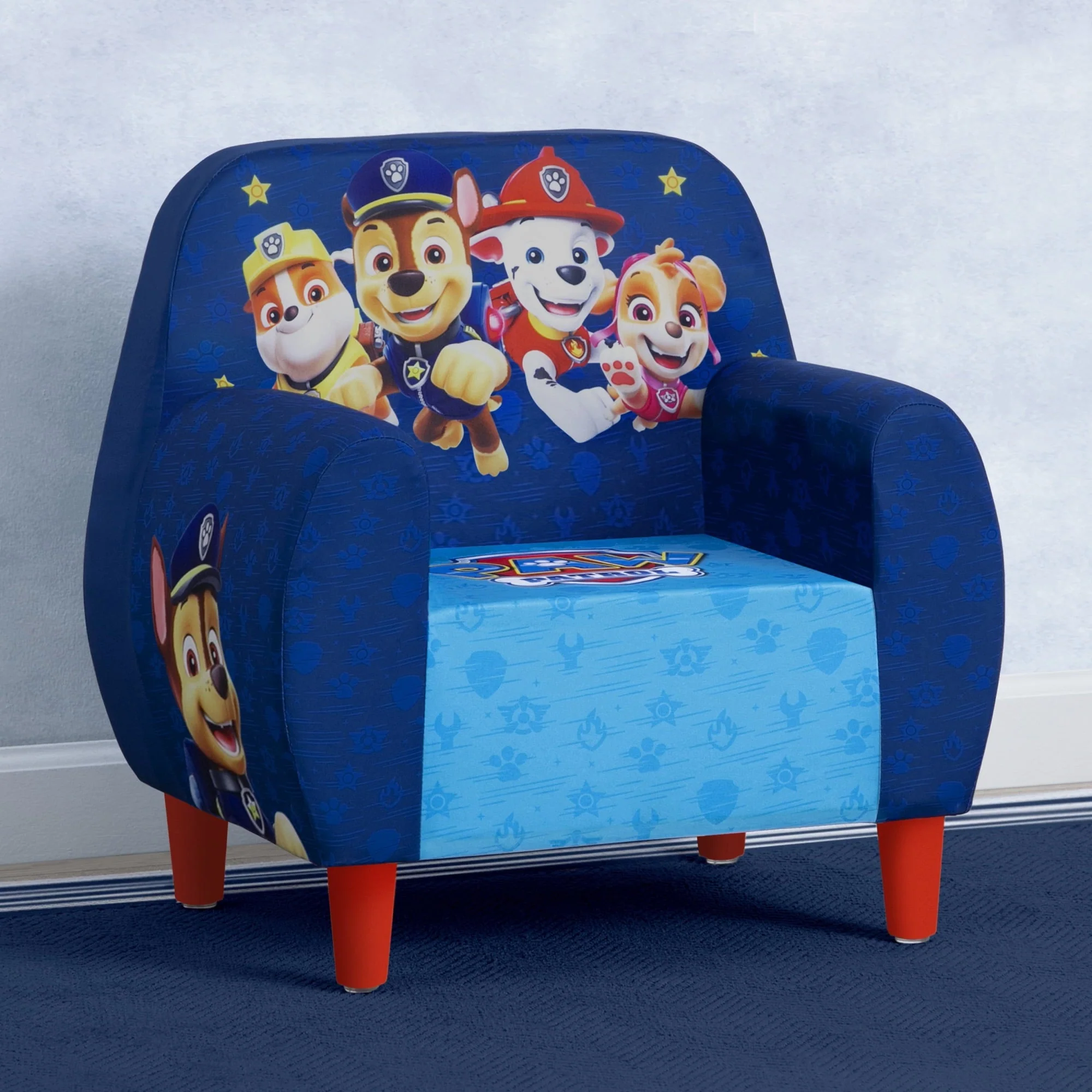 PAW Patrol Foam Chair by Delta Children, Blue Image 2