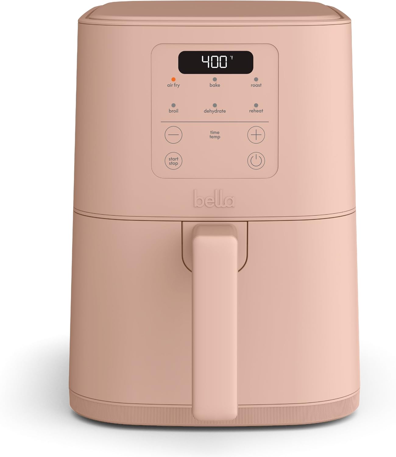 bella Fits-Anywhere™ 6qt Slim Air Fryer, Non-Toxic Coating, Oatmilk