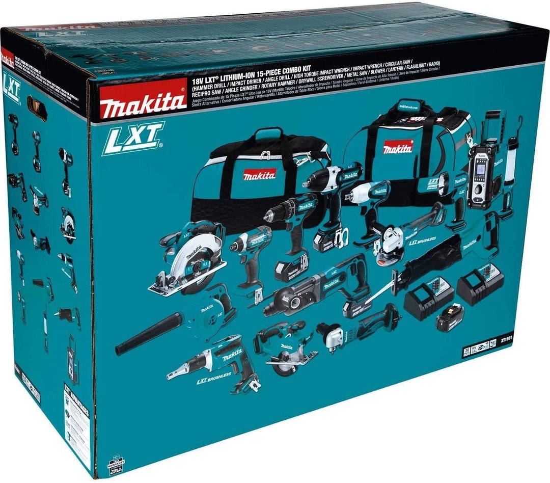 2025 Le tout dernier coffret combiné de 15 outils avec chargeur