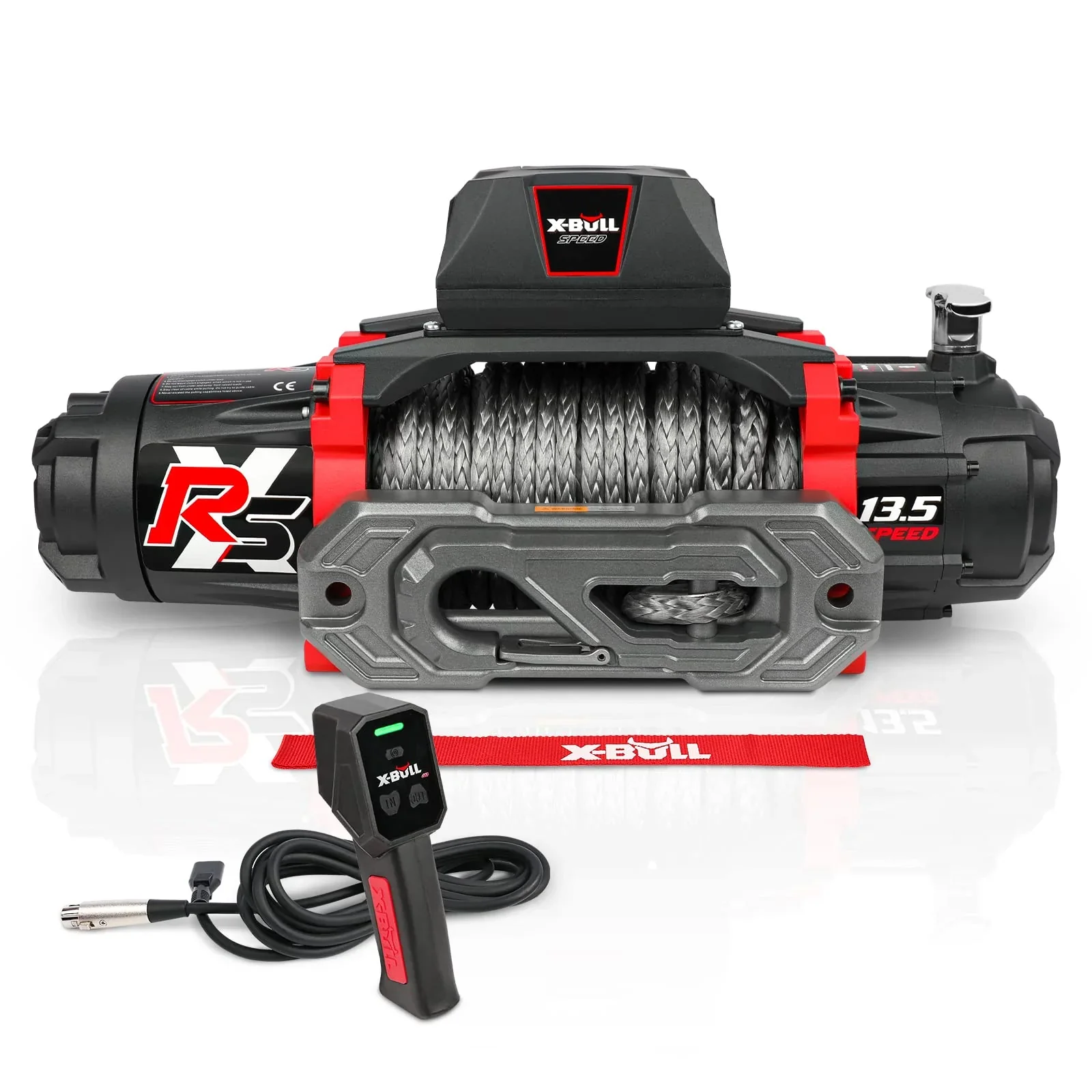 13500 lb Load Capacity Electric Winch for Towing Truck Off Road