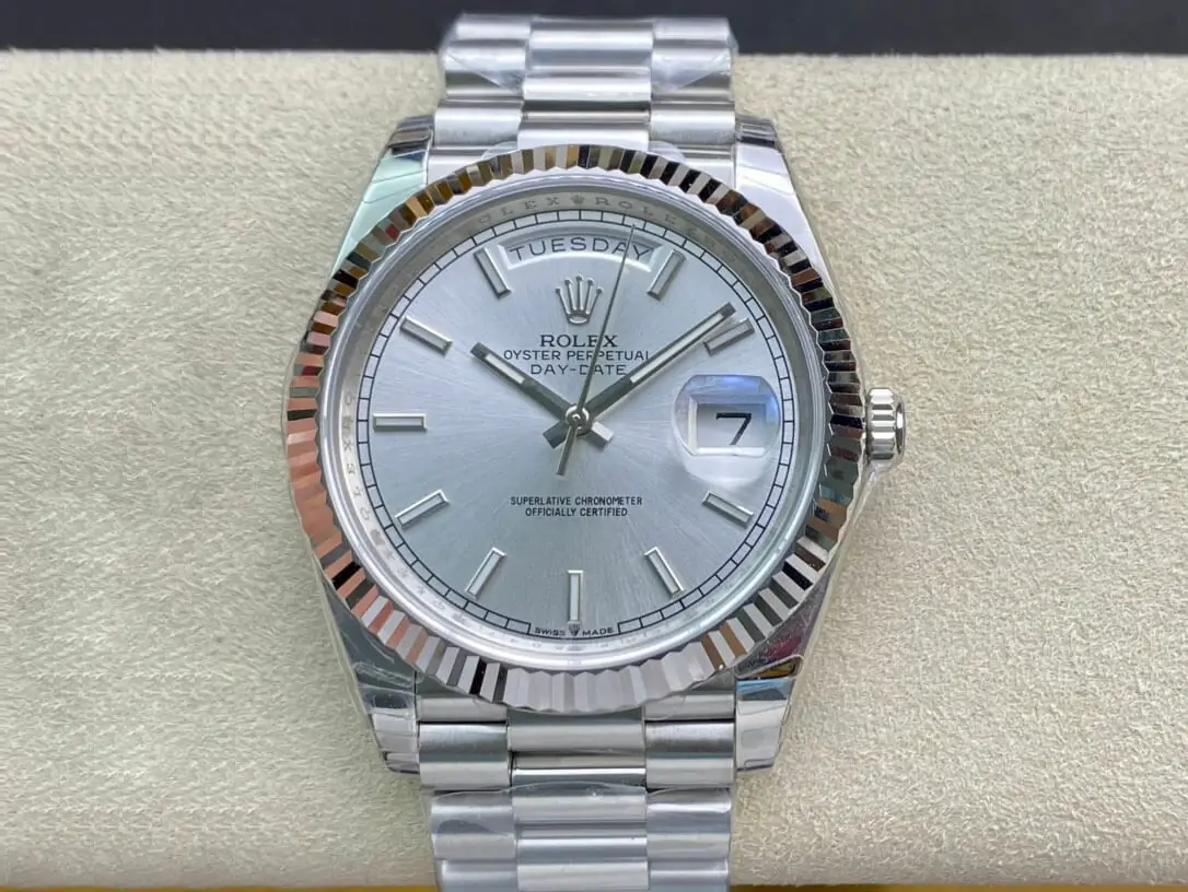 Rolex Day Date 40MM EW Factory Stainless Steel Strap