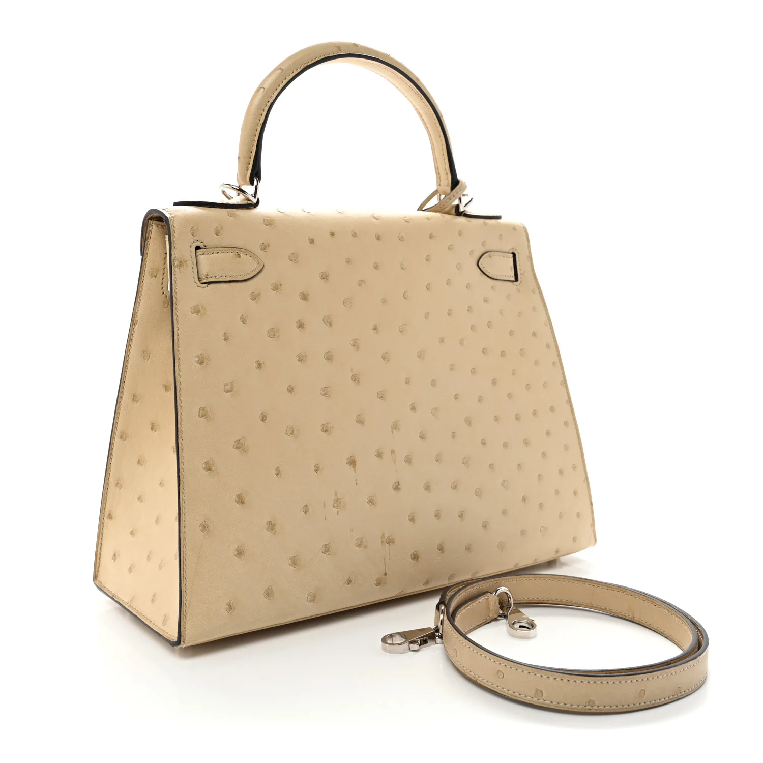 Ostrich Kelly Sellier 28 Parchemin