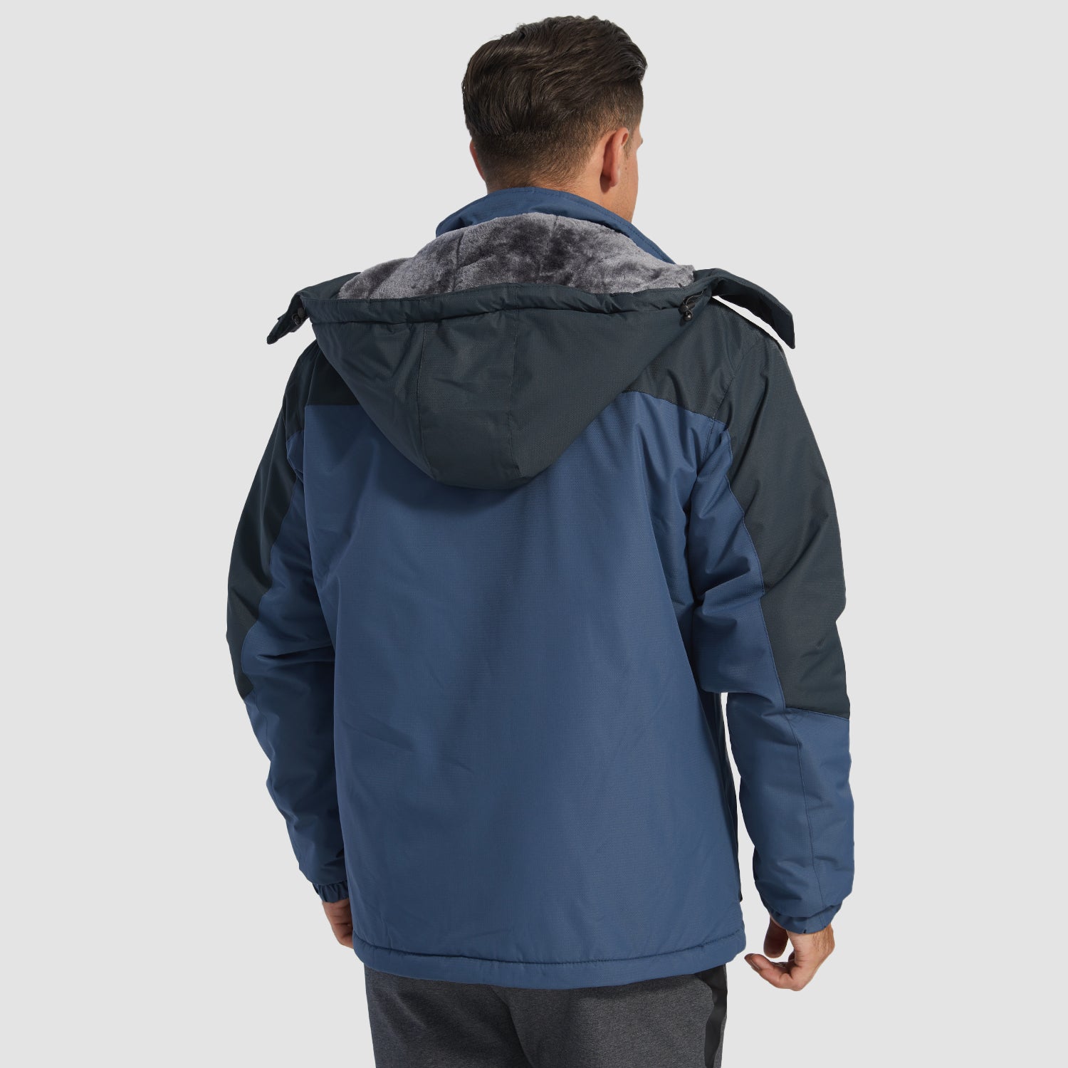 Veste d'hiver pour homme, imperméable, veste de ski, manteau de neige chaud en polaire, parka, imperméable à poches multiples