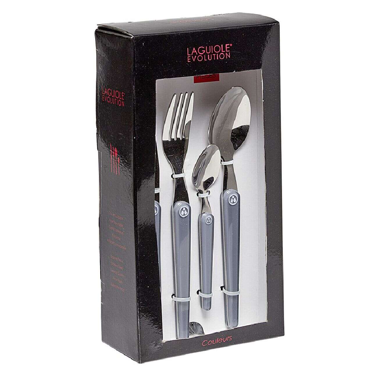 Ménagère Laguiole Evolution 16 pièces gris