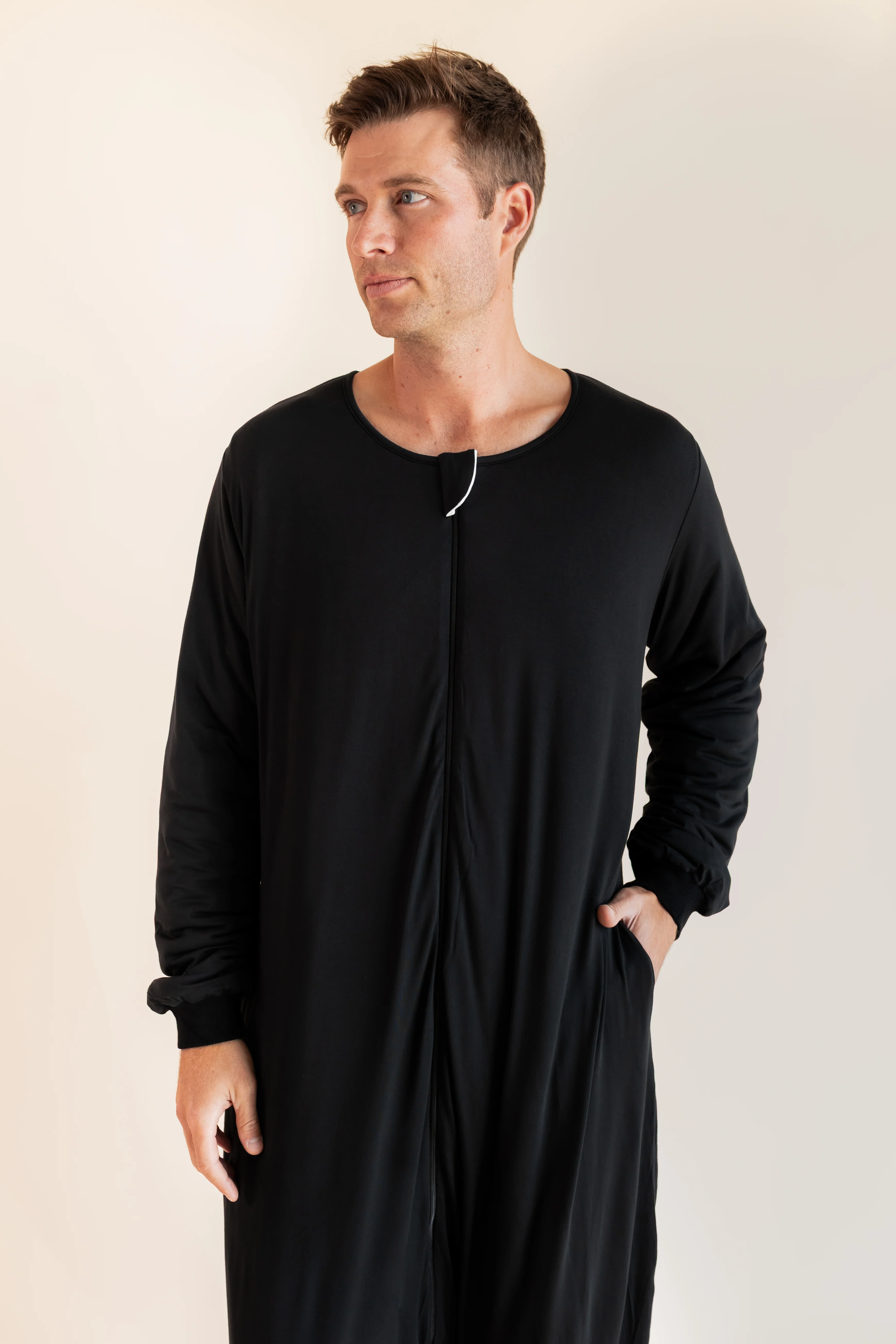 Long Sleeve Adult Sleep Bag Walker in Midnight