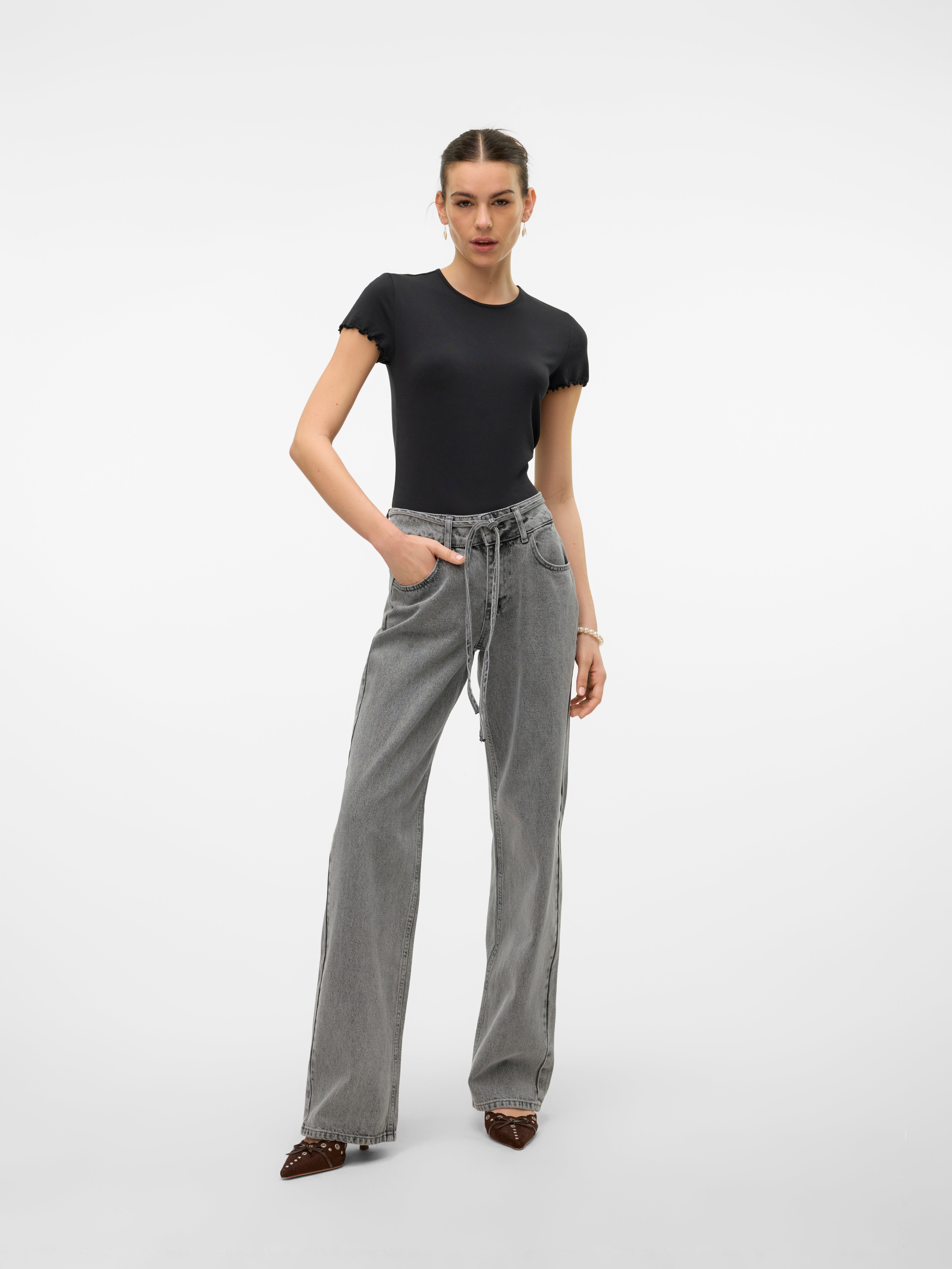 VERO MODA® SNRANCY Mid rise Loose Fit Jeans