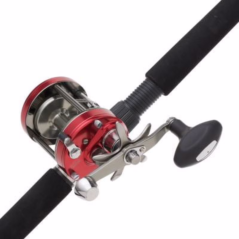 Ambassadeur 7000 Baitcast Fishing Combo, 7' Medium Heavy Rod, 7000 Size Reel