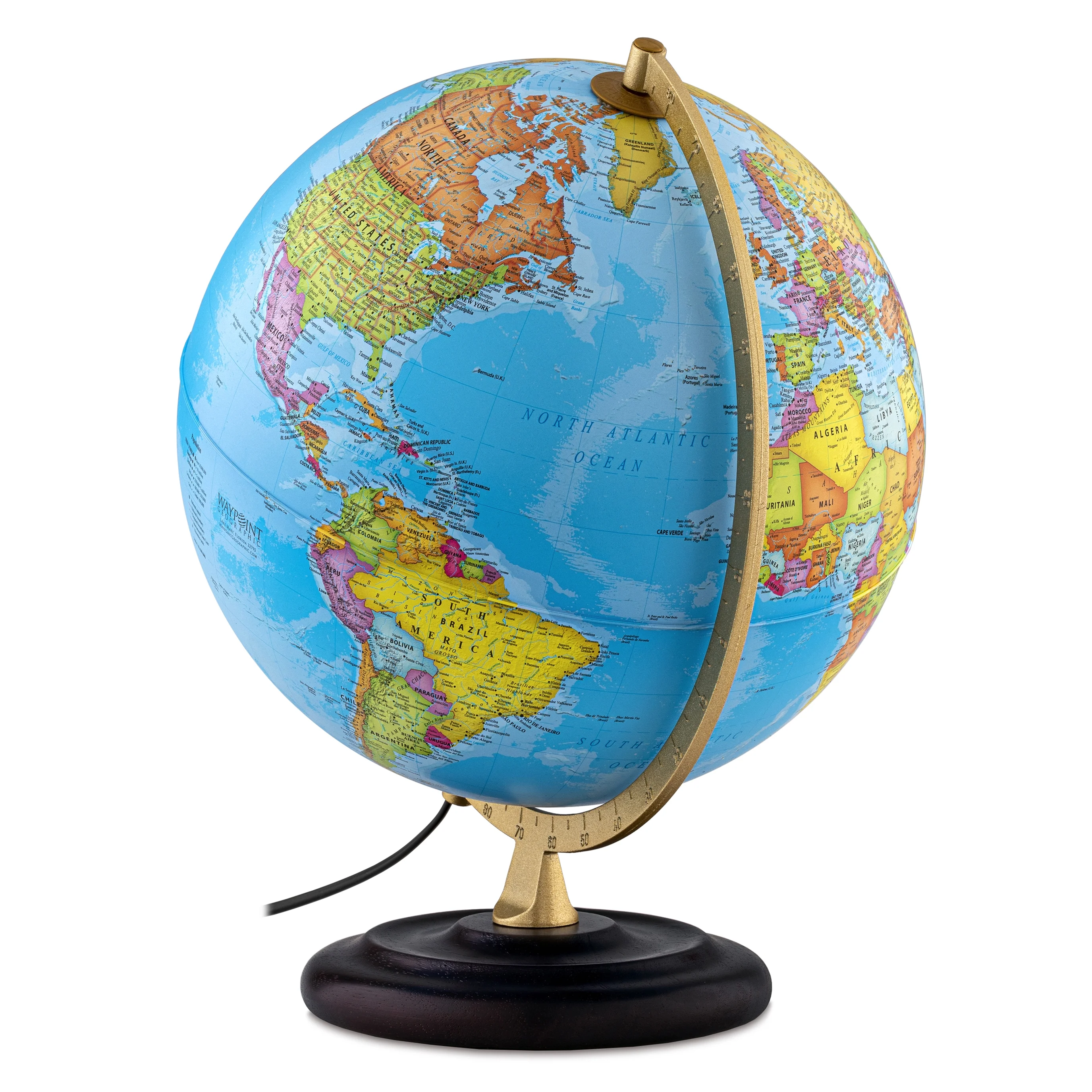 Waypoint Geographic Navigator Desktop Globe(Non-Illuminated)