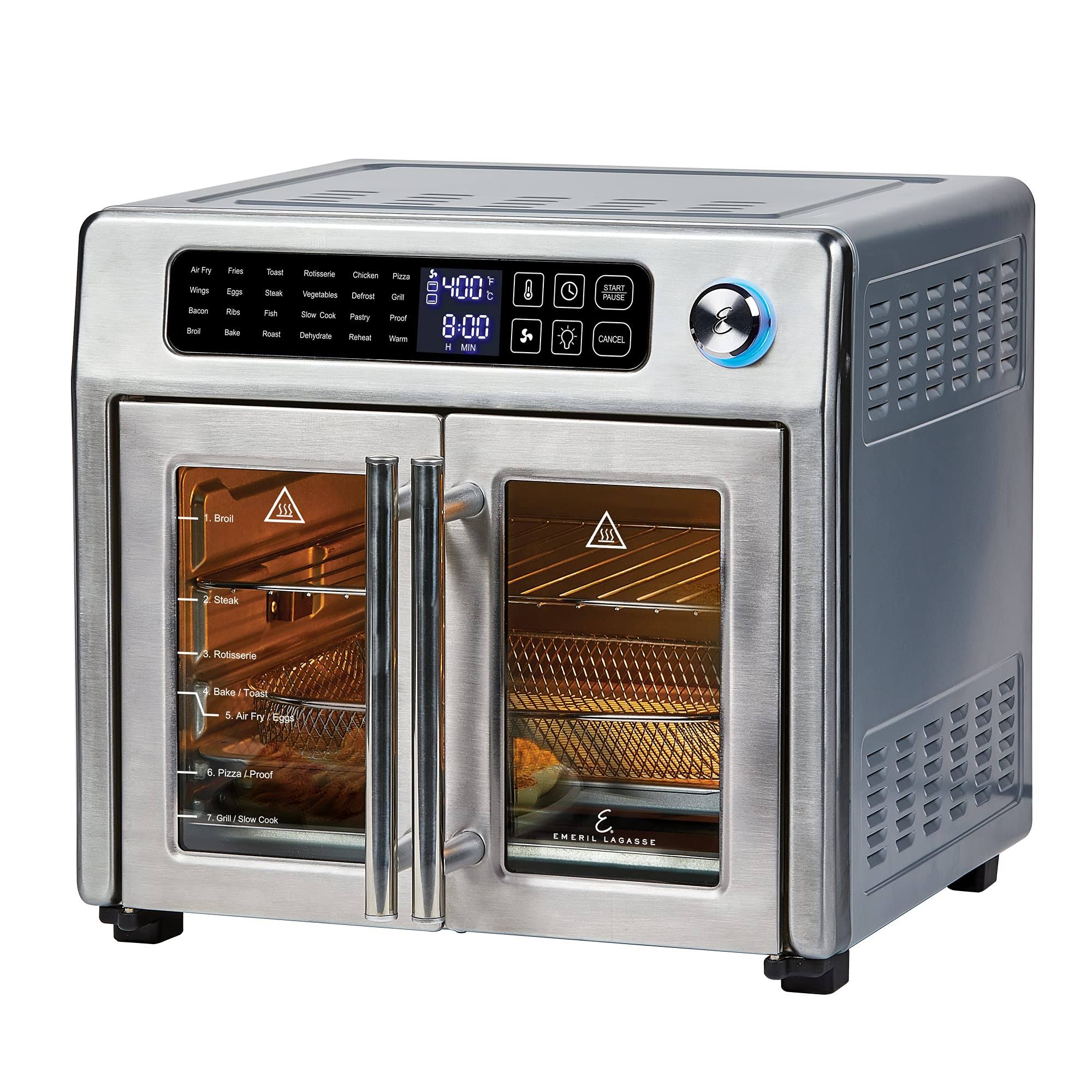 Emeril Lagasse French Door Air Fryer 360 - Silver