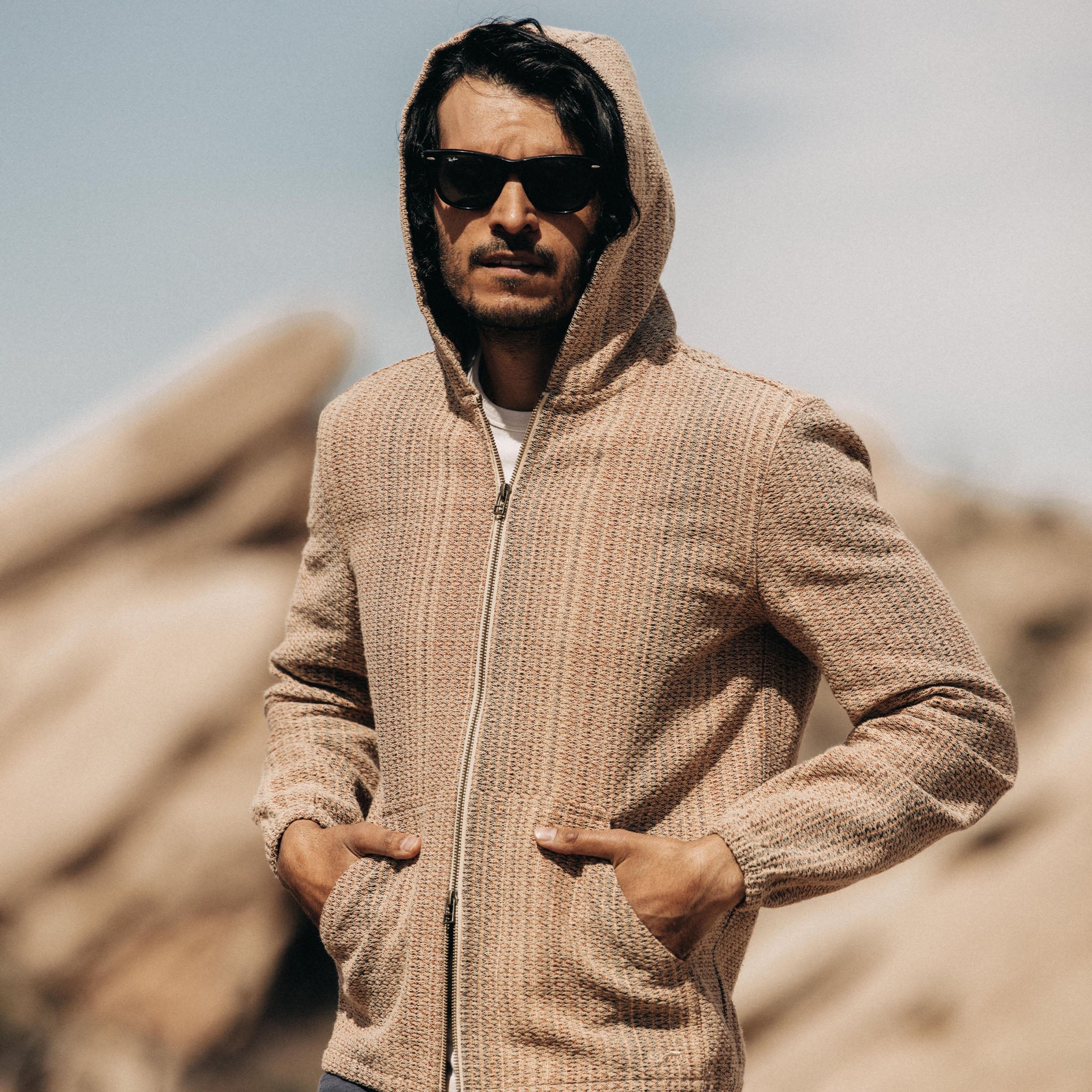 La veste Riptide à rayures Baja