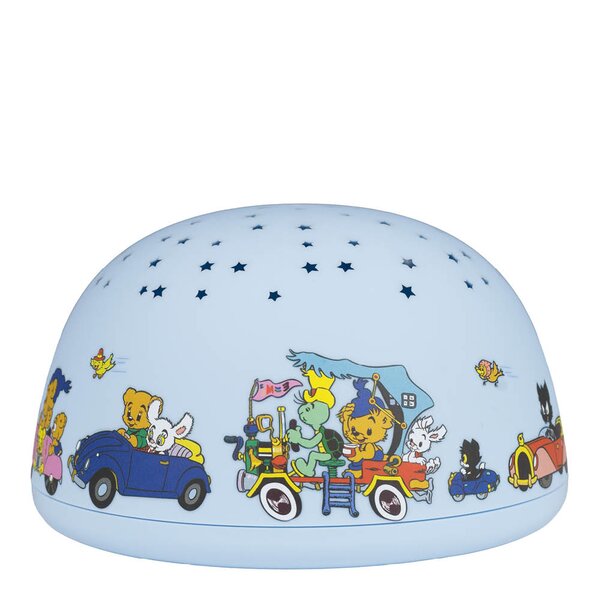 Bamse nattlys med stjernehimmel og musikk