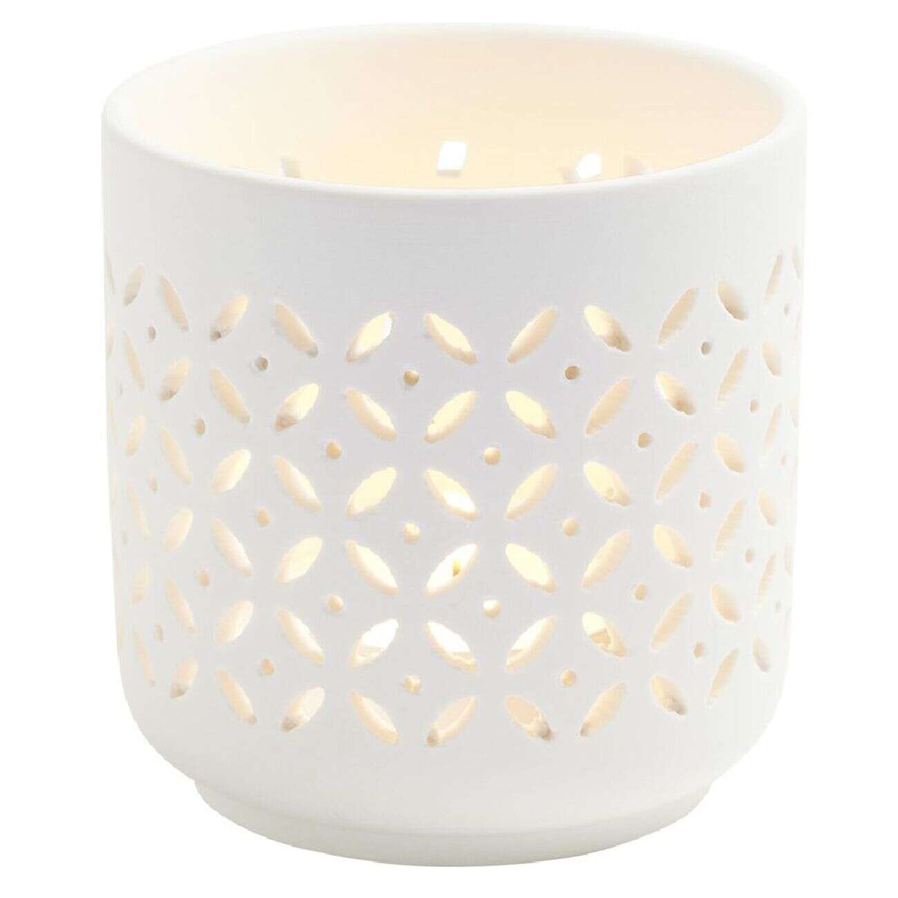 Photophore rond céramique