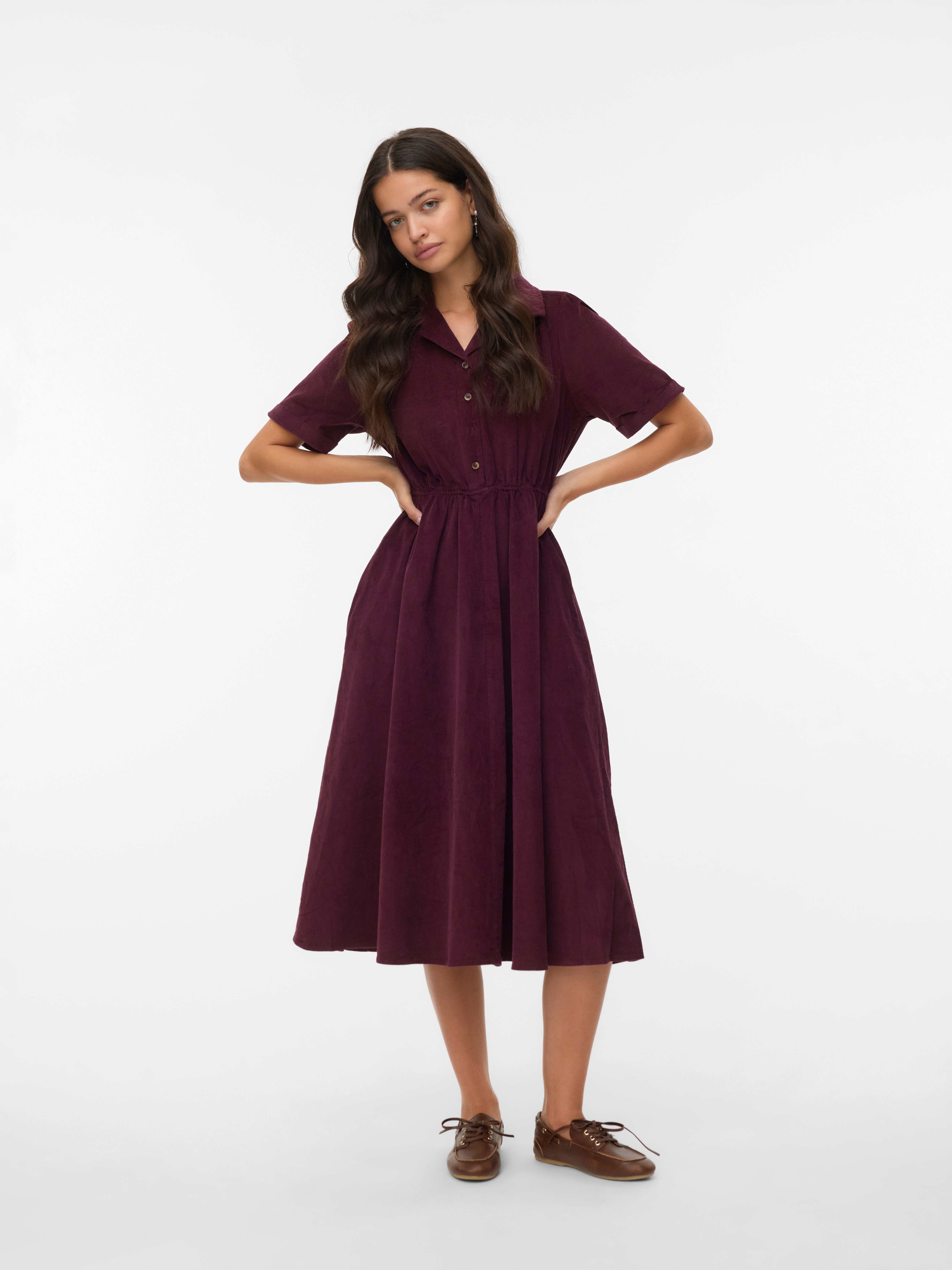 VERO MODA® VMRAY Corduroy Midi dress