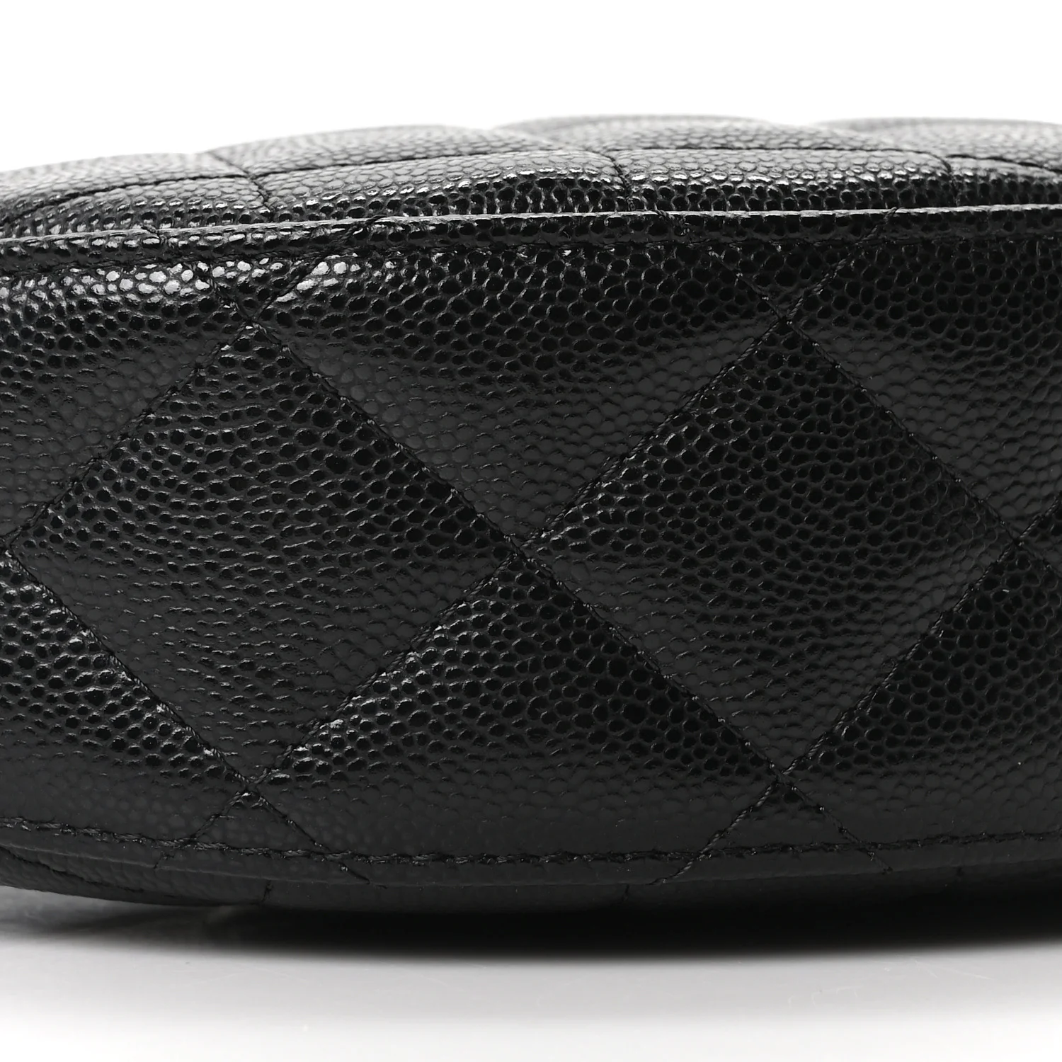 Caviar Quilted Other Shape With Chain Black