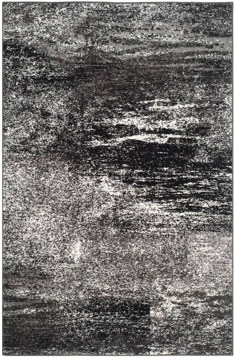 Safavieh Adirondack, Silver / Black, 9' x 9' Square, Area Rug