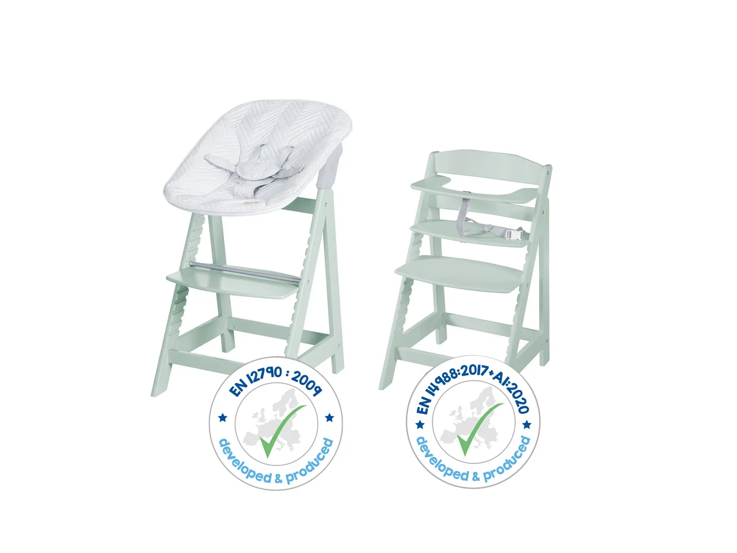 roba Planche  manger + Chaise haute volutive